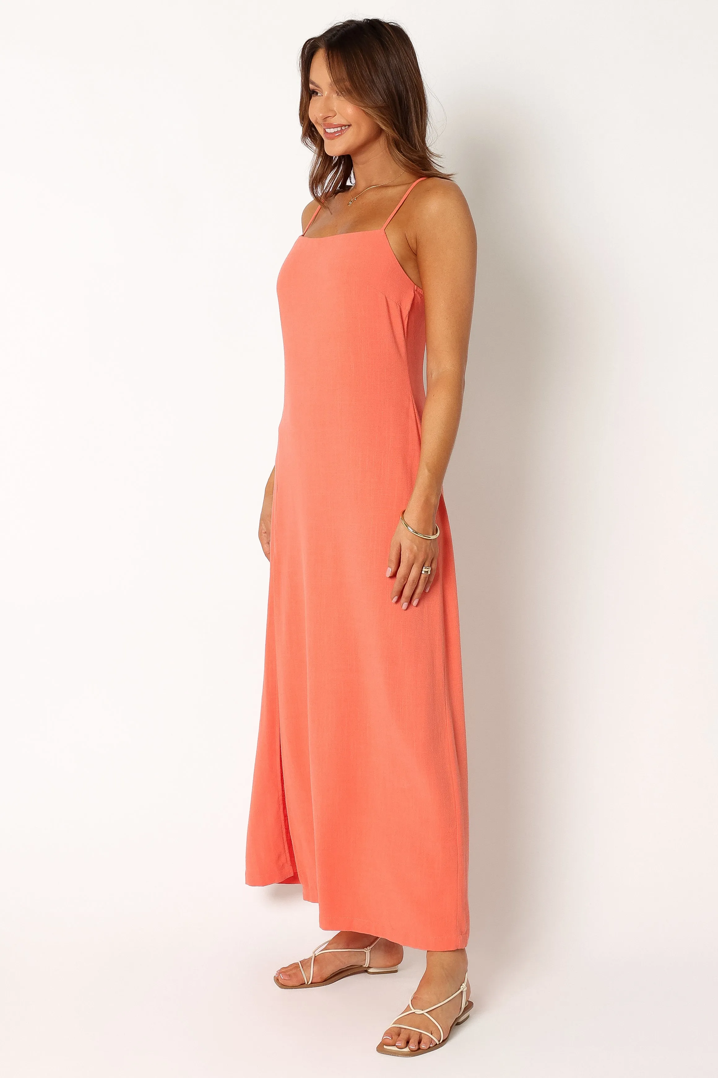 Sawyer Midi Slip Dress - Watermelon sold by Petal & Pup product image thumbnail 2