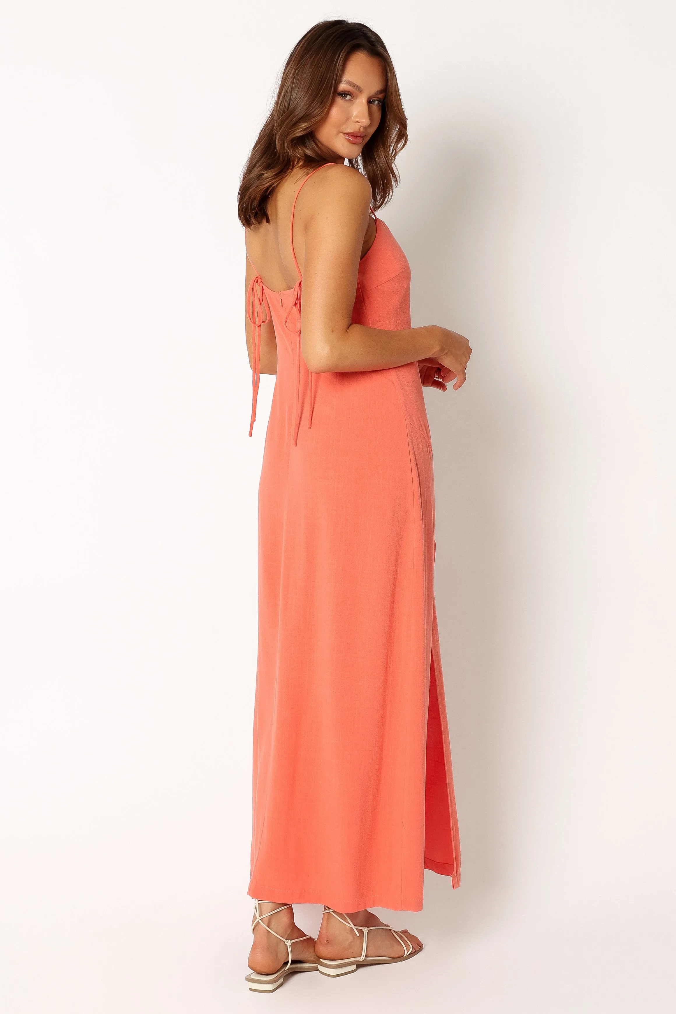 Sawyer Midi Slip Dress - Watermelon sold by Petal & Pup product image thumbnail 3