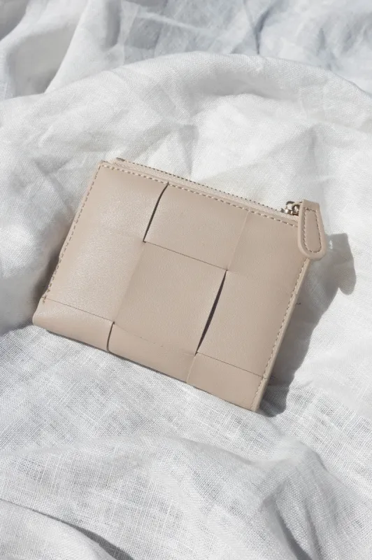 Libby Coin And Card Wallet - Latte sold by Petal & Pup