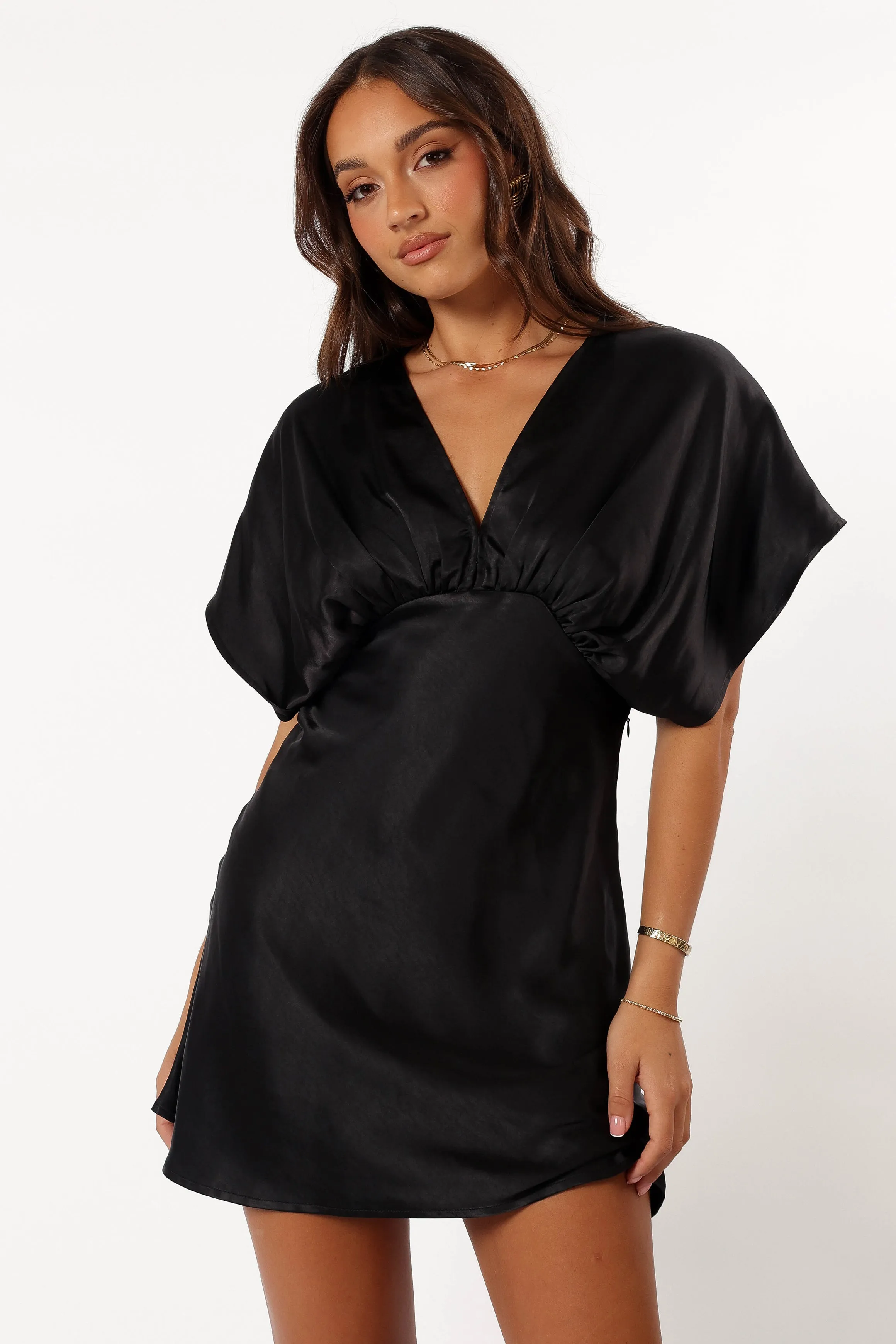 Ricki Mini Dress - Black sold by Petal & Pup