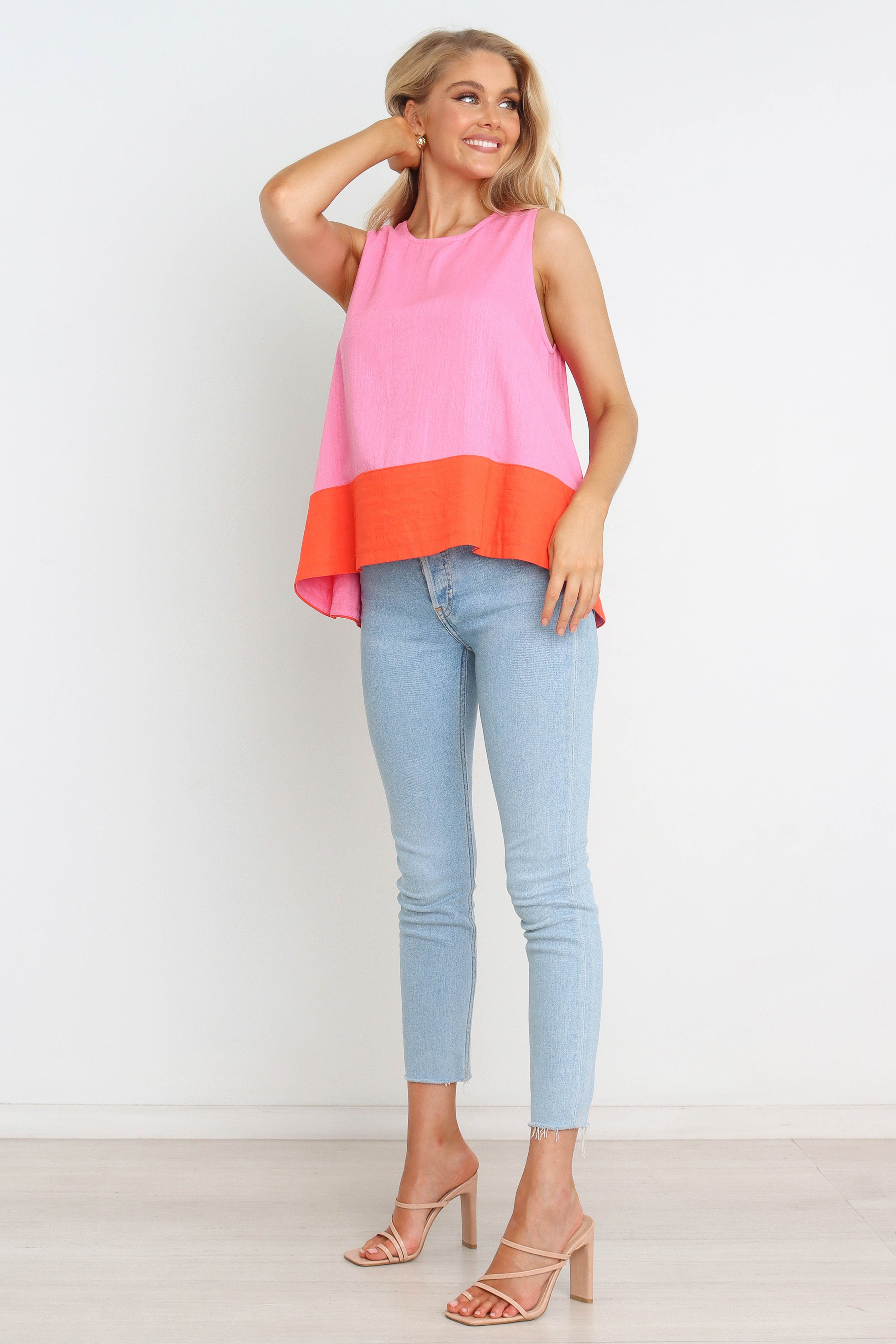 Chloe Top - Pink sold by Petal & Pup product image thumbnail 6