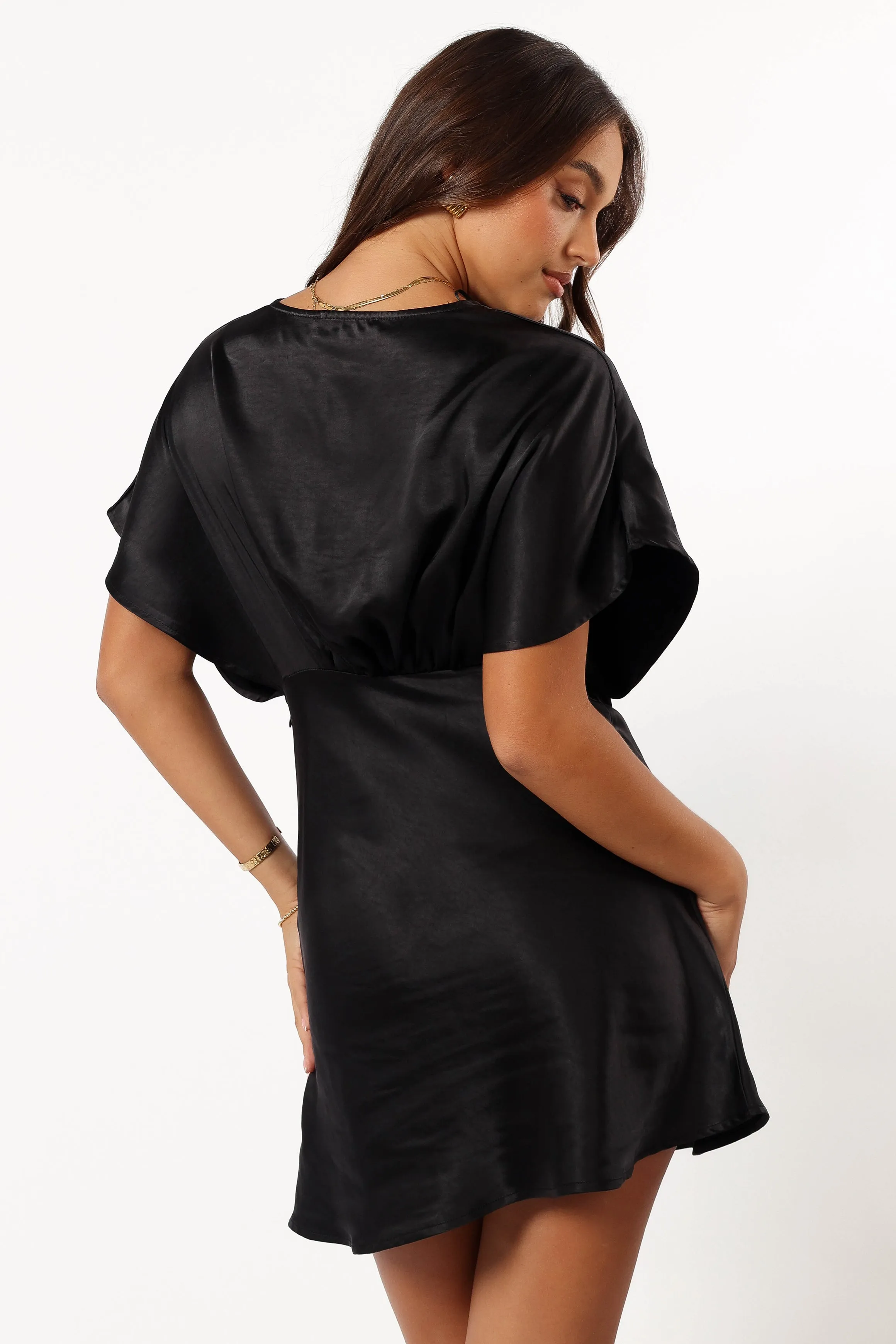 Ricki Mini Dress - Black sold by Petal & Pup product image thumbnail 4