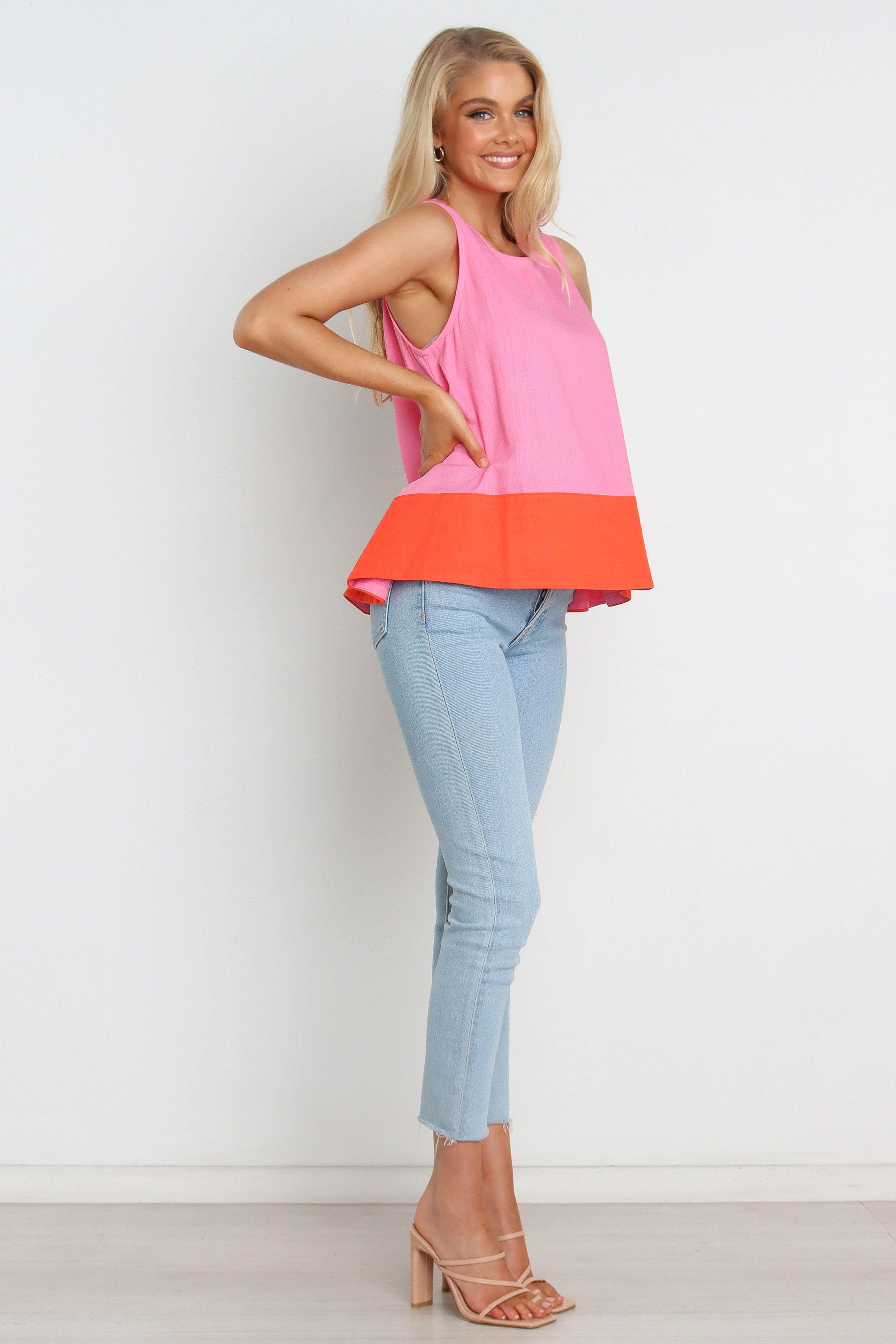 Chloe Top - Pink sold by Petal & Pup product image thumbnail 4