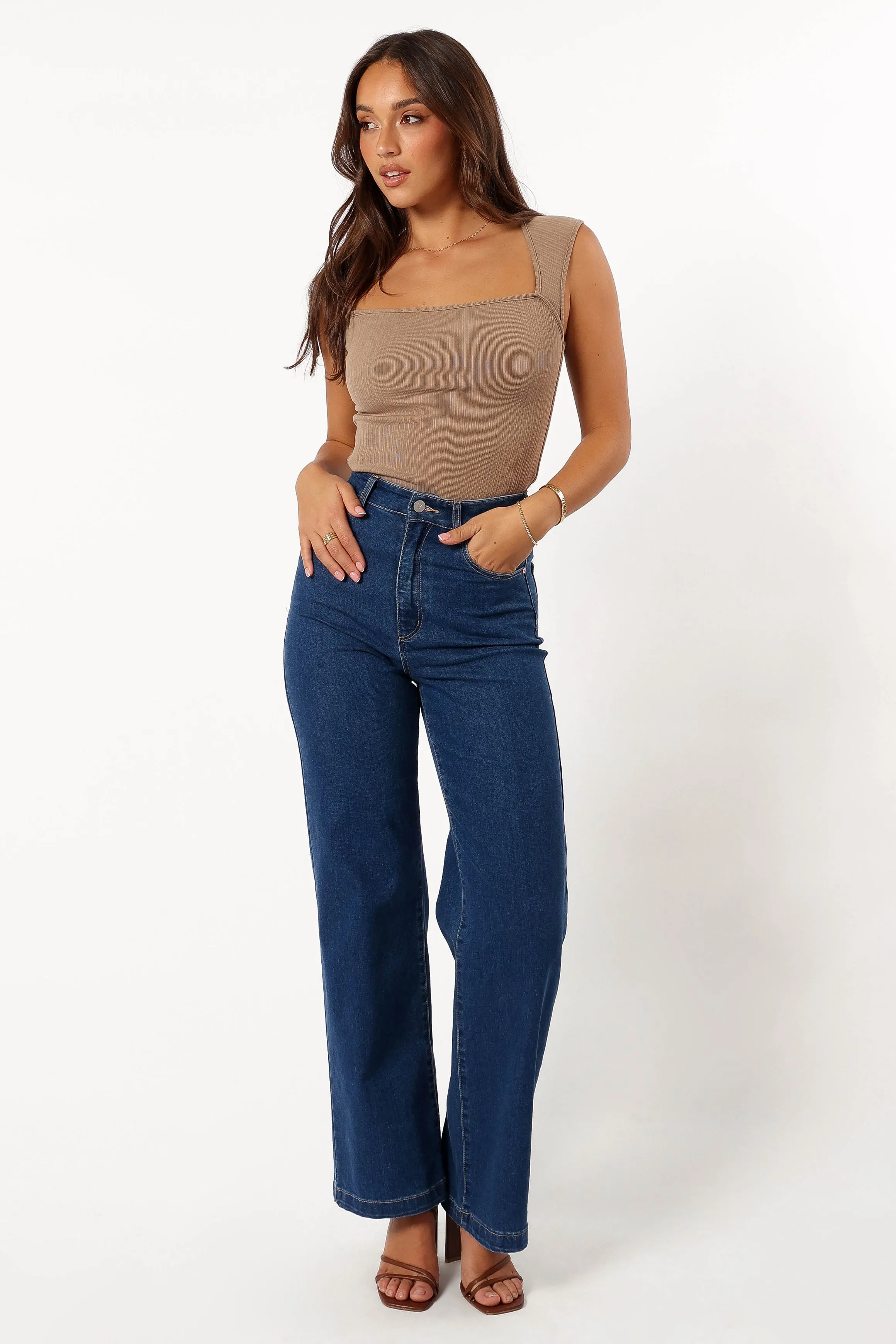 Clara Top - Beige sold by Petal & Pup product image thumbnail 4