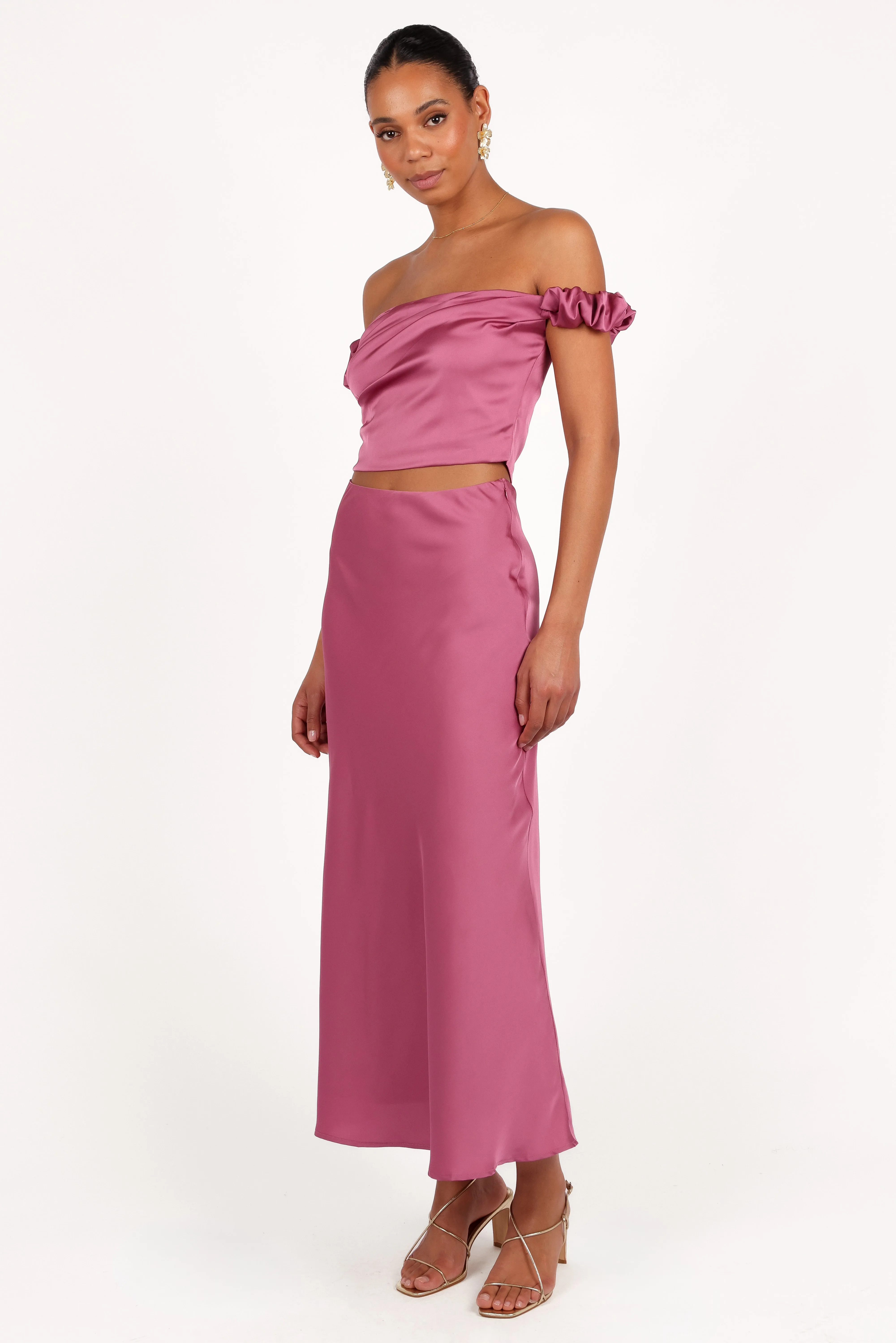 Arabella Two Piece Set - Dark Rose sold by Petal & Pup product image thumbnail 5