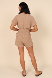 Esra Romper - Mocha sold by Petal & Pup