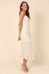 Charlotte Midi Dress - Champagne sold by Petal & Pup