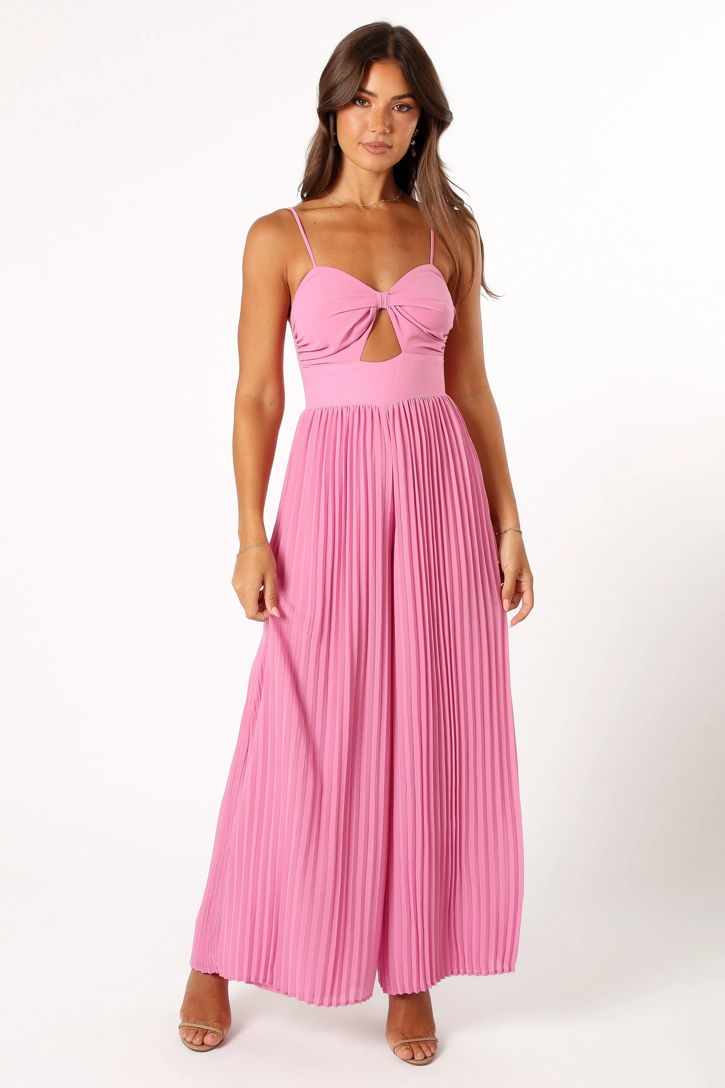 Alice Wide Leg Jumpsuit - Pink sold by Petal & Pup product image thumbnail 3