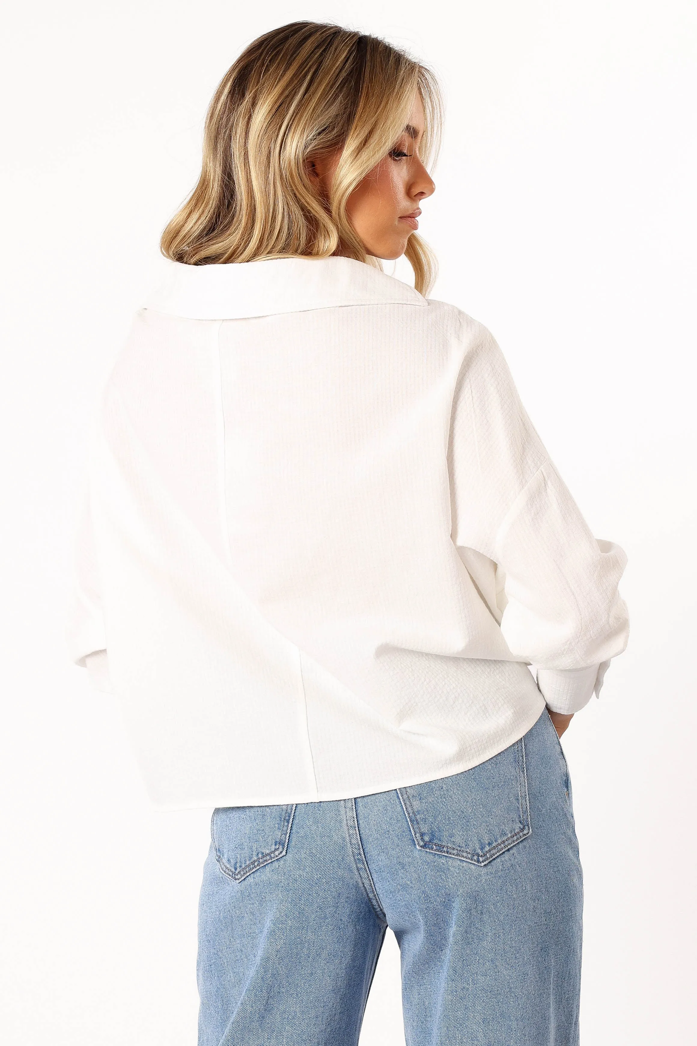 Mariah Shirt - White sold by Petal & Pup product image thumbnail 4