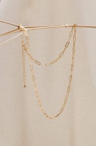 Nahla Necklace - Gold sold by Petal & Pup