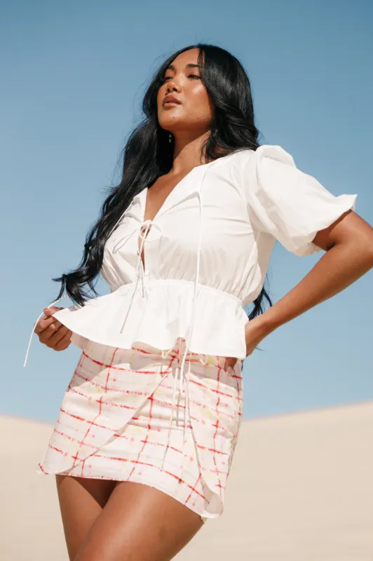 Pippi Top - Cloud White made by Petal & Pup