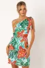 Arwan One Shoulder Mini Dress - Kauai sold by Petal & Pup