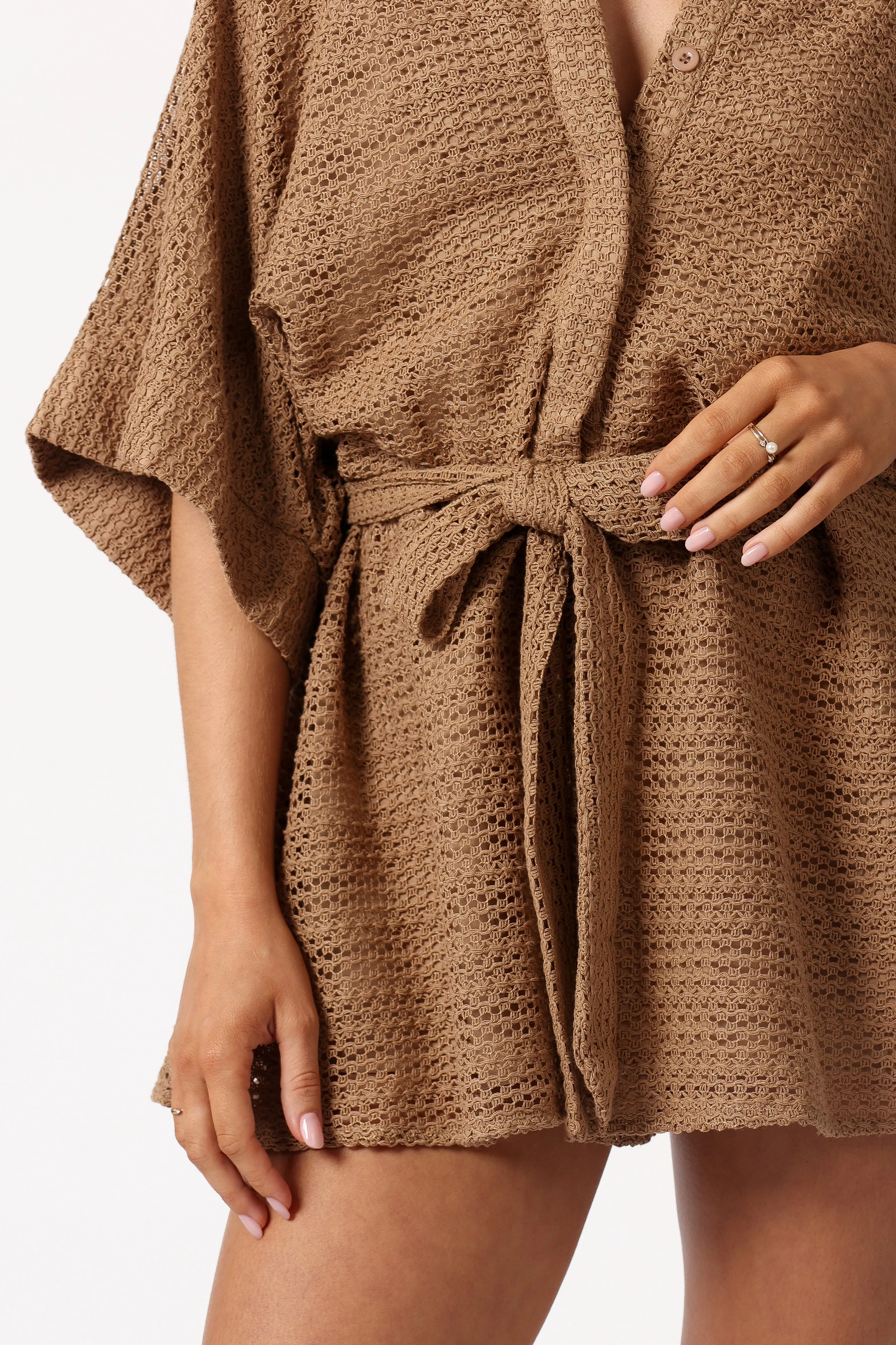 Culpo Romper - Mocha sold by Petal & Pup product image thumbnail 5