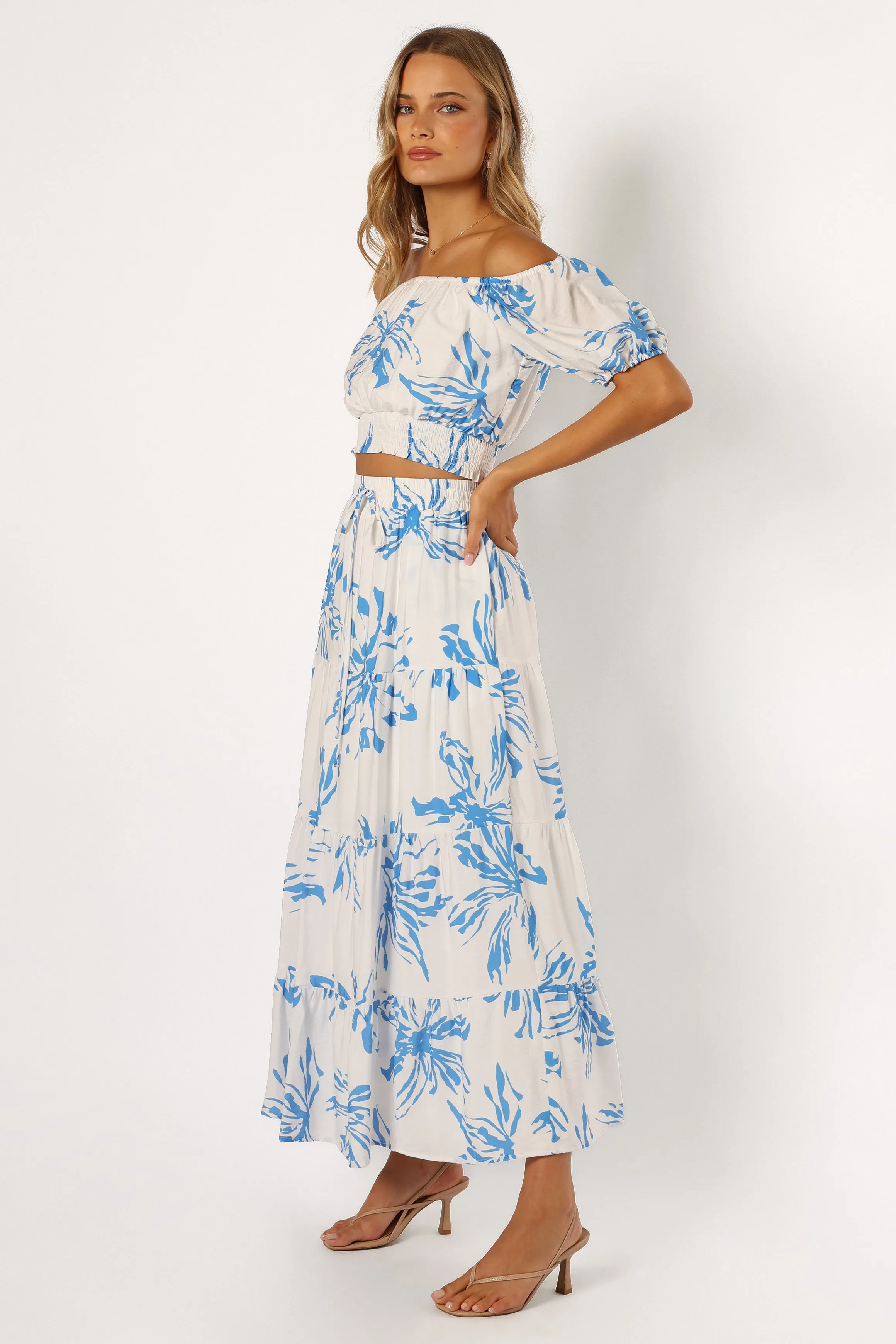 Rachelle Skirt Set - Blue sold by Petal & Pup product image thumbnail 3