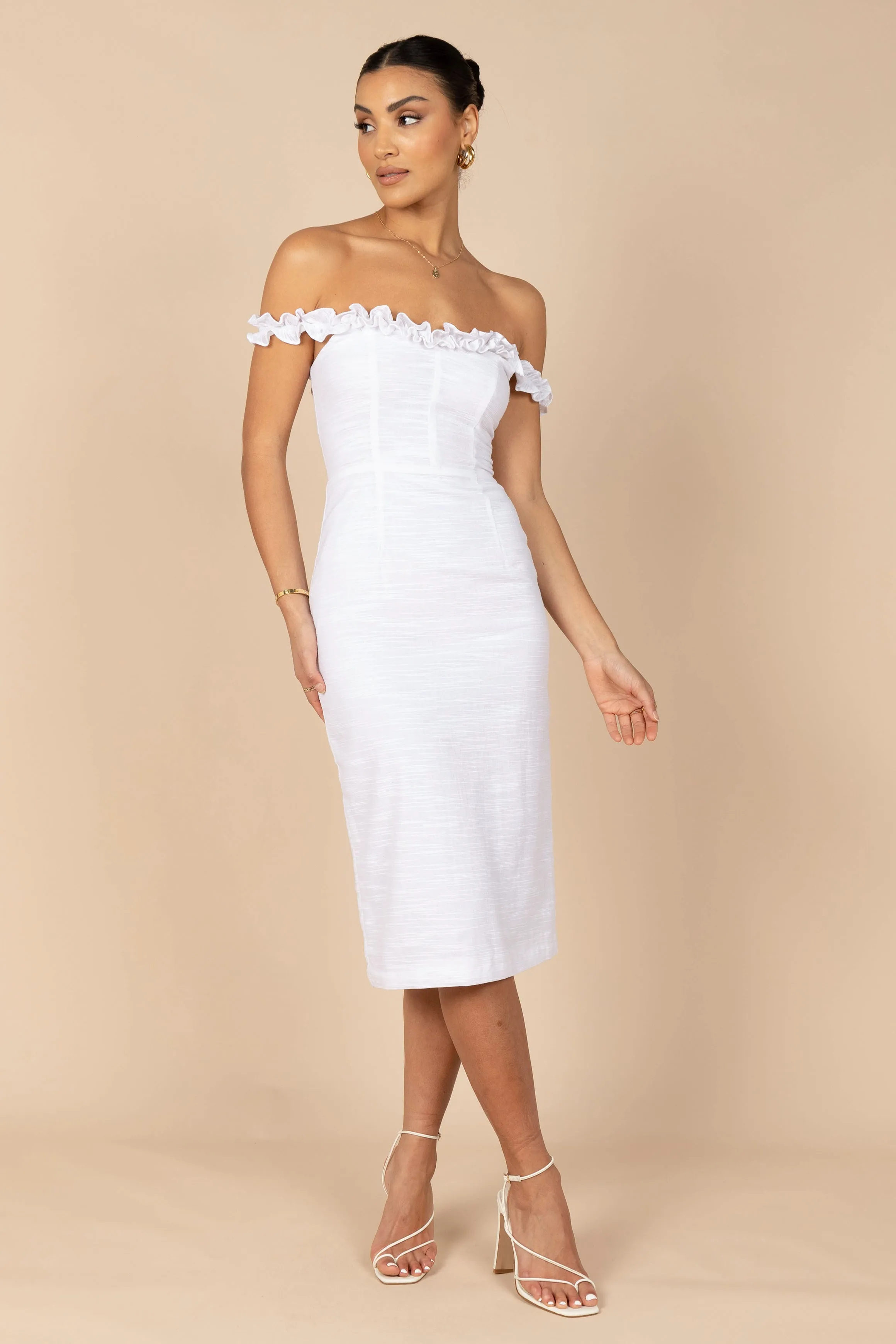 Florez Dress - White sold by Petal & Pup product image thumbnail 2