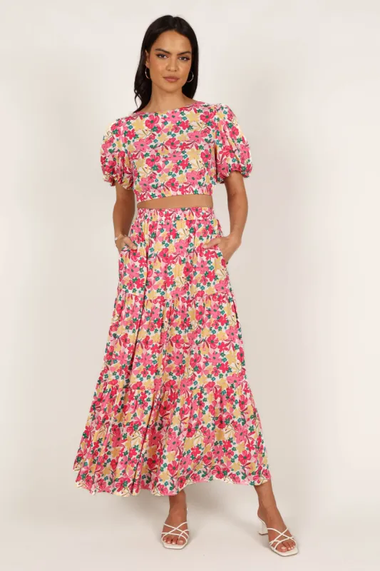 Brinley Two Piece Set - Floral sold by Petal & Pup