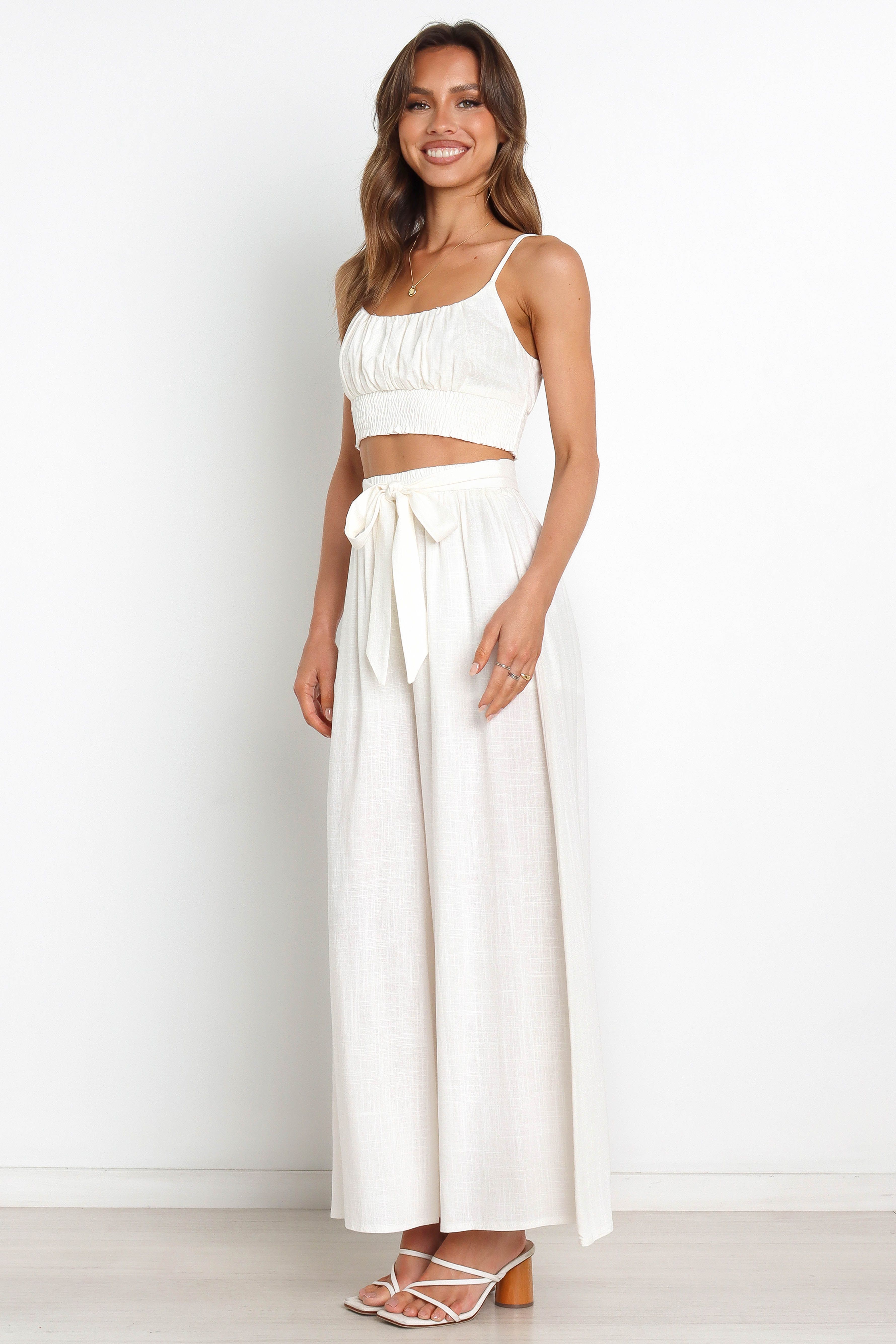 Koma Pants - White sold by Petal & Pup product image thumbnail 3