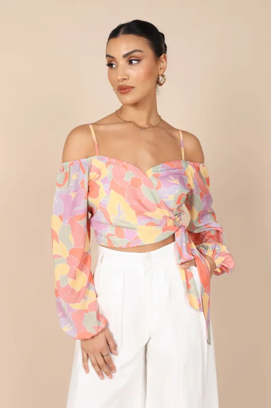 Keeley Cropped Top - Multi sold by Petal & Pup