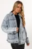 Delana Denim Jacket - Denim sold by Petal & Pup