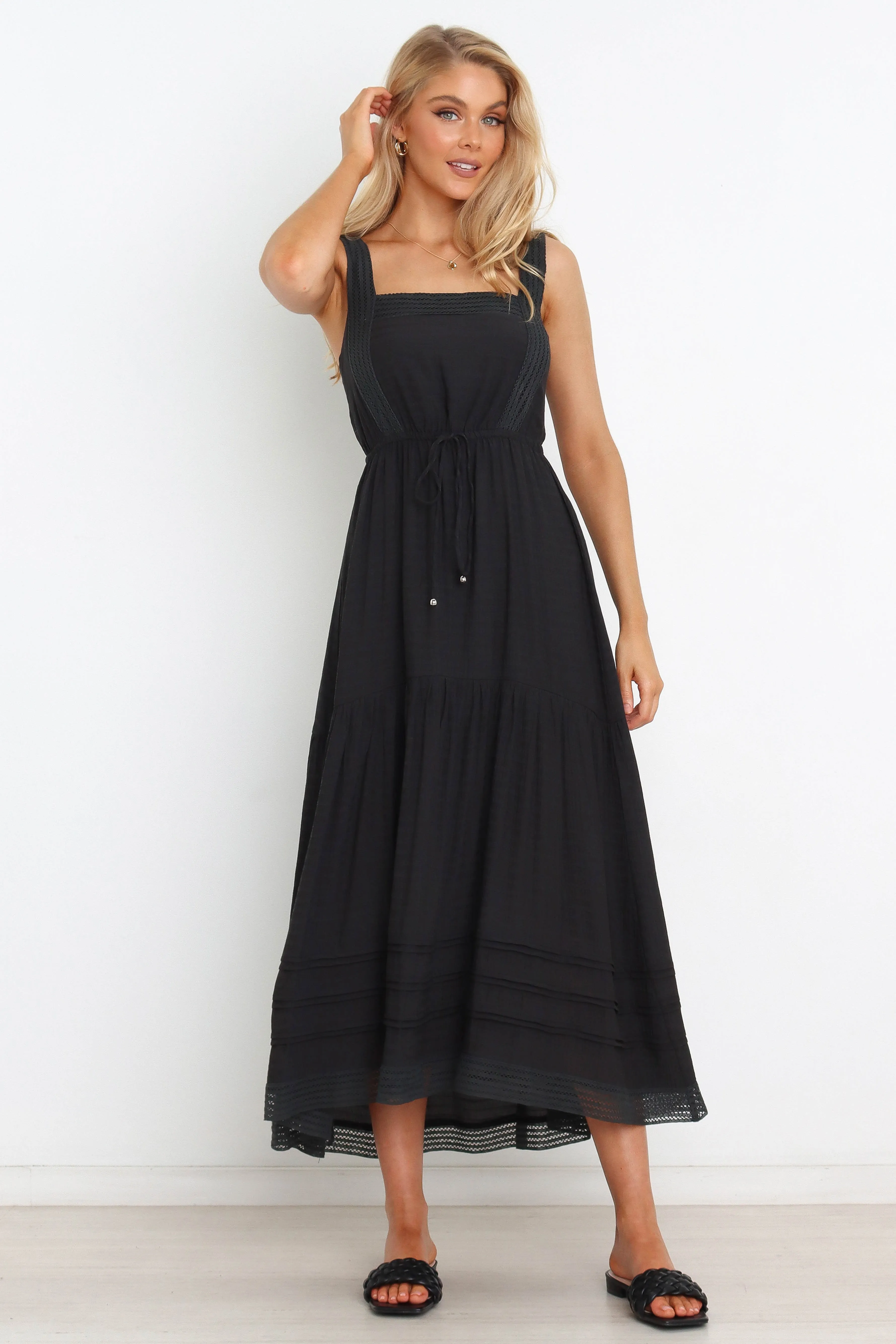 Jasalina Dress - Black sold by Petal & Pup