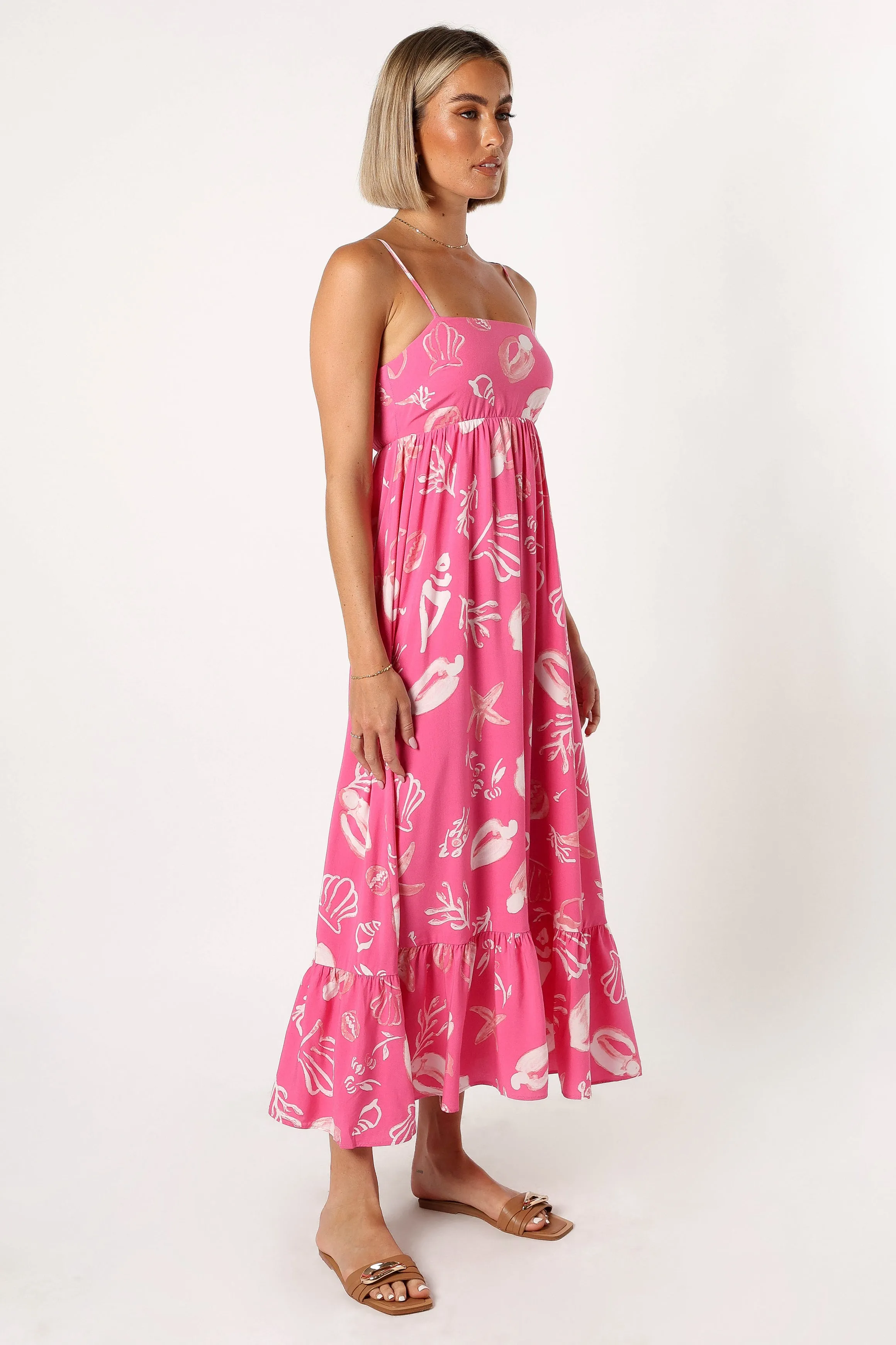 Shea Maxi Dress - Pink Shell sold by Petal & Pup product image thumbnail 4