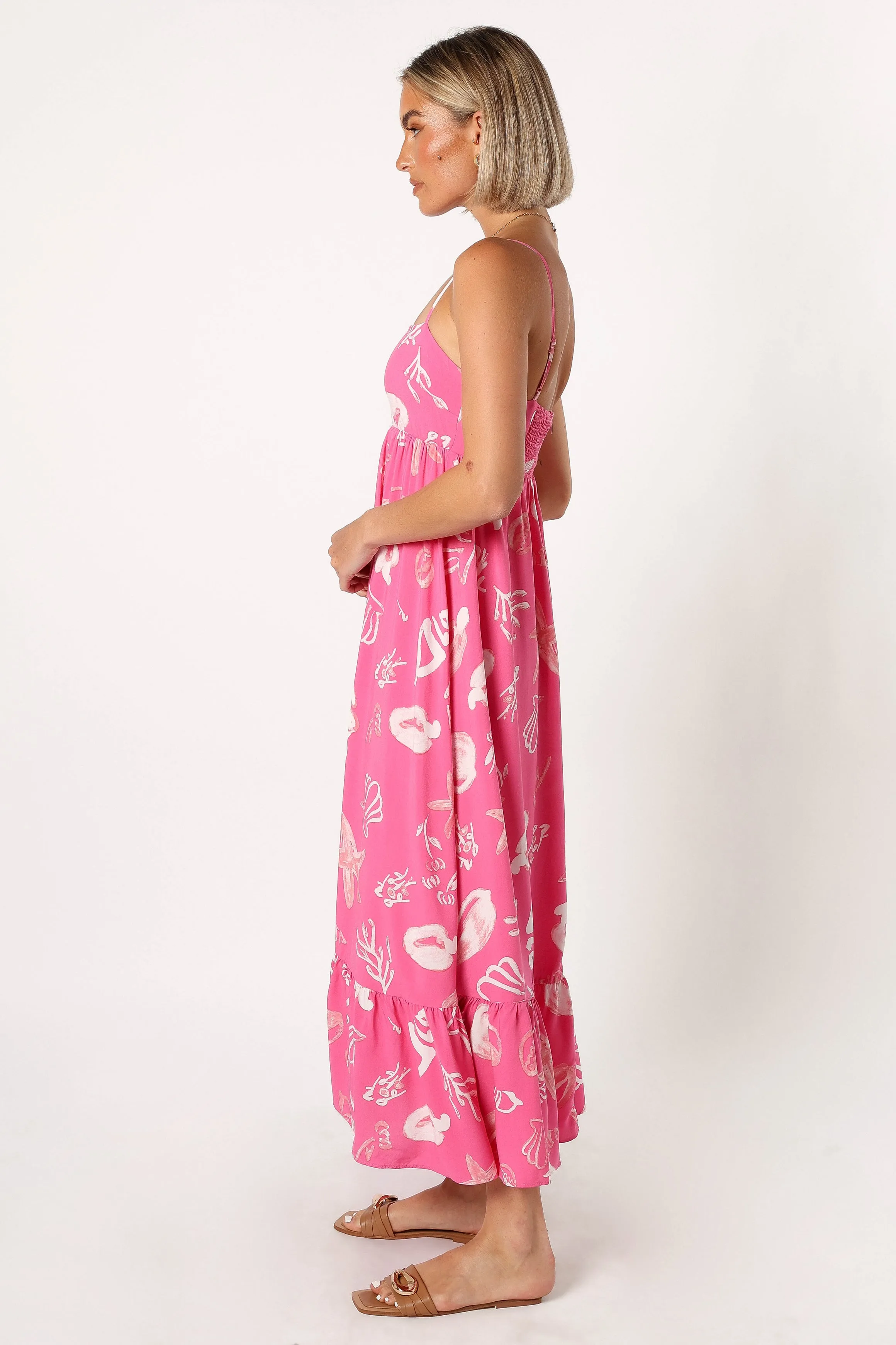 Shea Maxi Dress - Pink Shell sold by Petal & Pup product image thumbnail 2