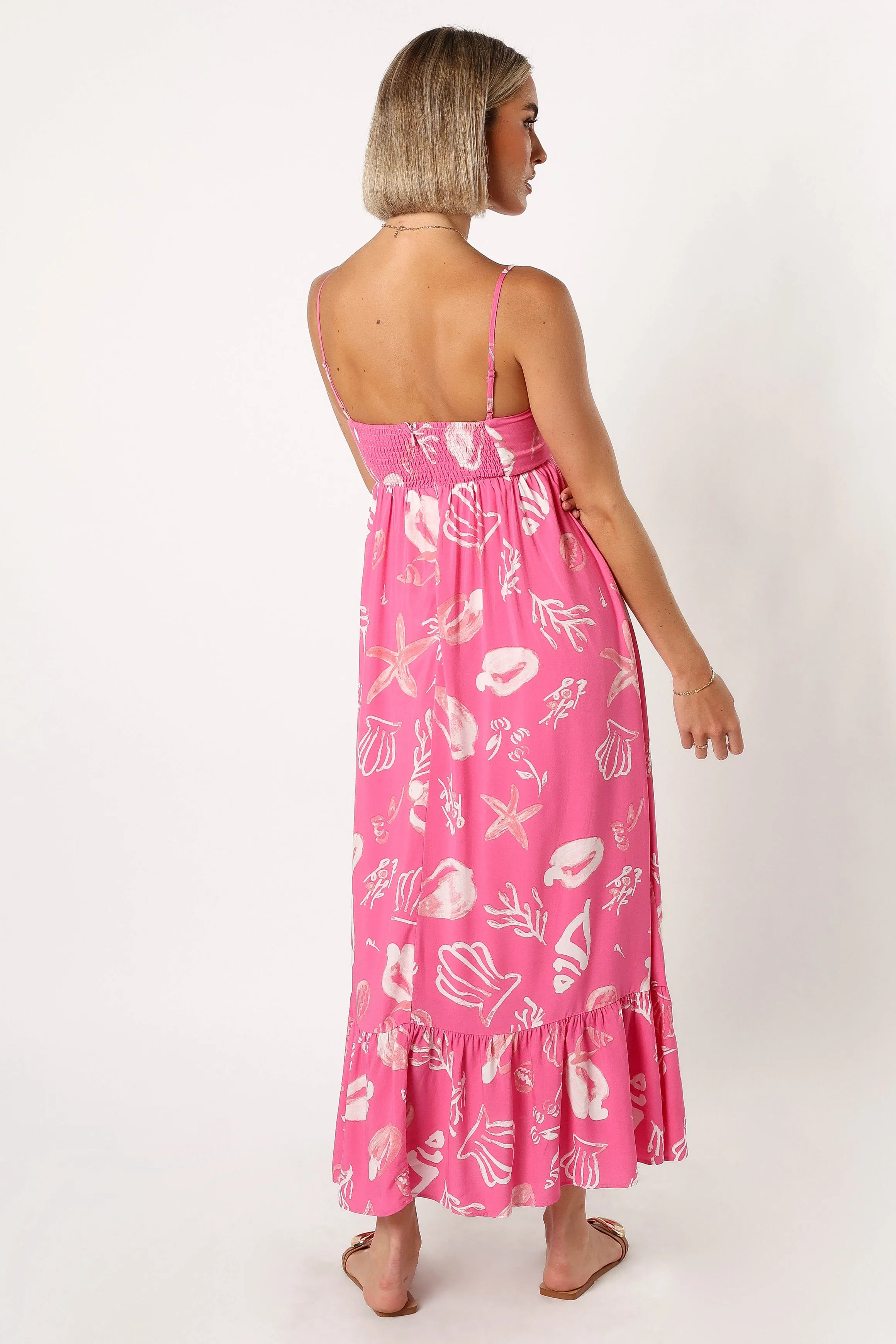 Shea Maxi Dress - Pink Shell sold by Petal & Pup product image thumbnail 3