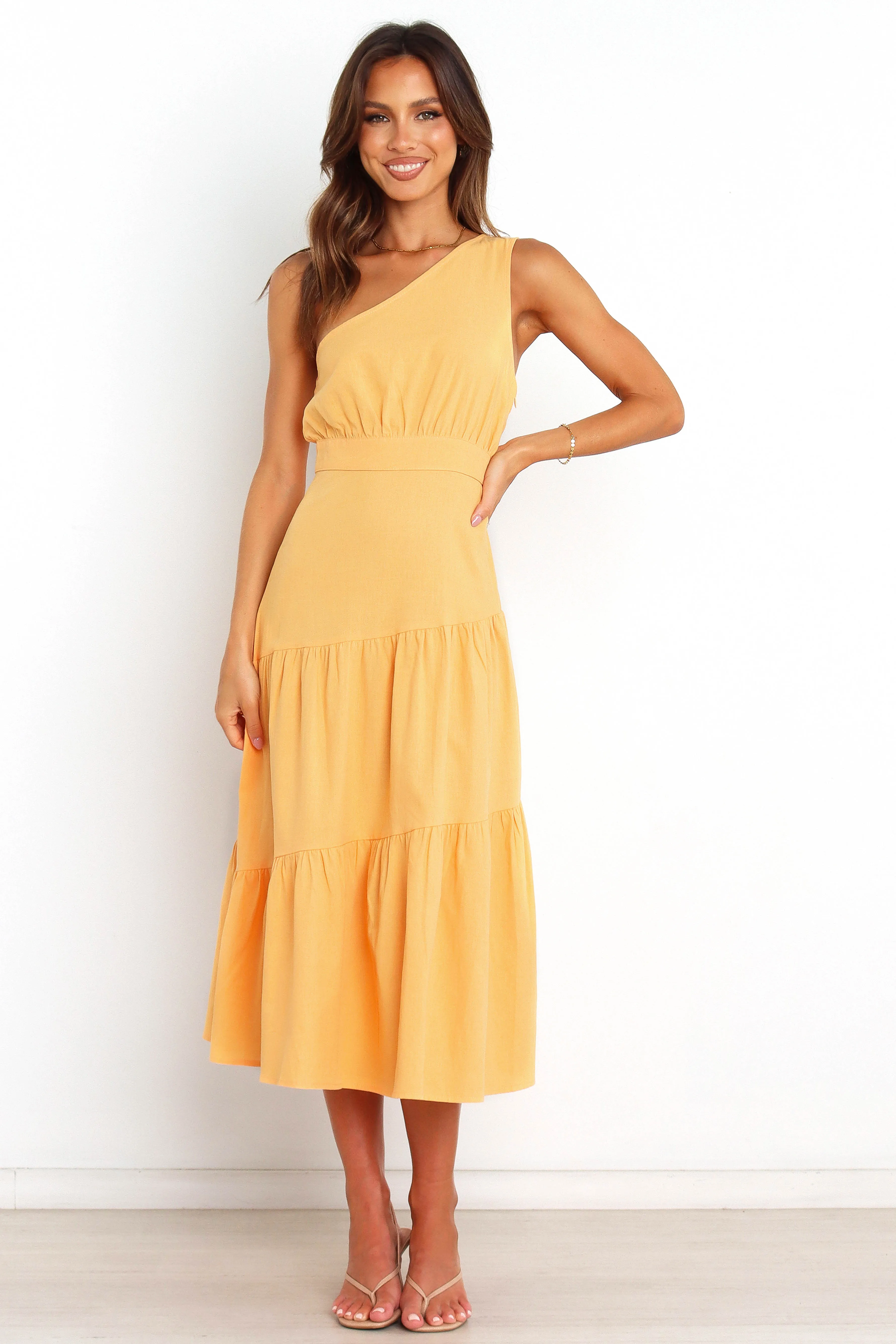 Etienna Dress - Orange sold by Petal & Pup product image thumbnail 2