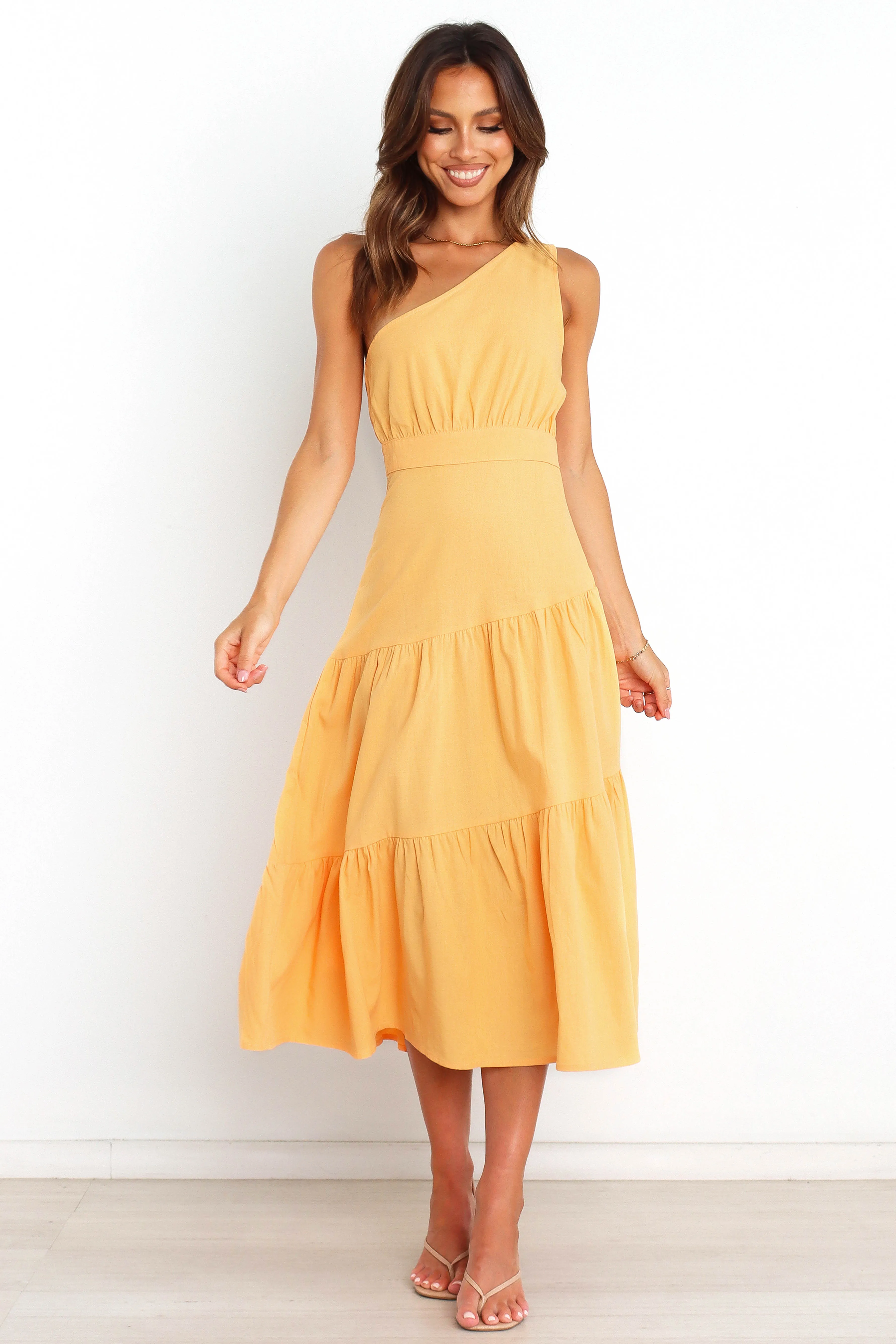 Etienna Dress - Orange sold by Petal & Pup product image thumbnail 3
