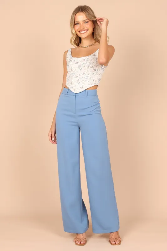 Axel Suit Pant - Blue sold by Petal & Pup