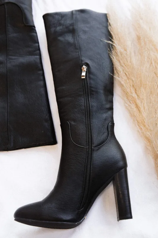 Pierce Boot - Black sold by Petal & Pup