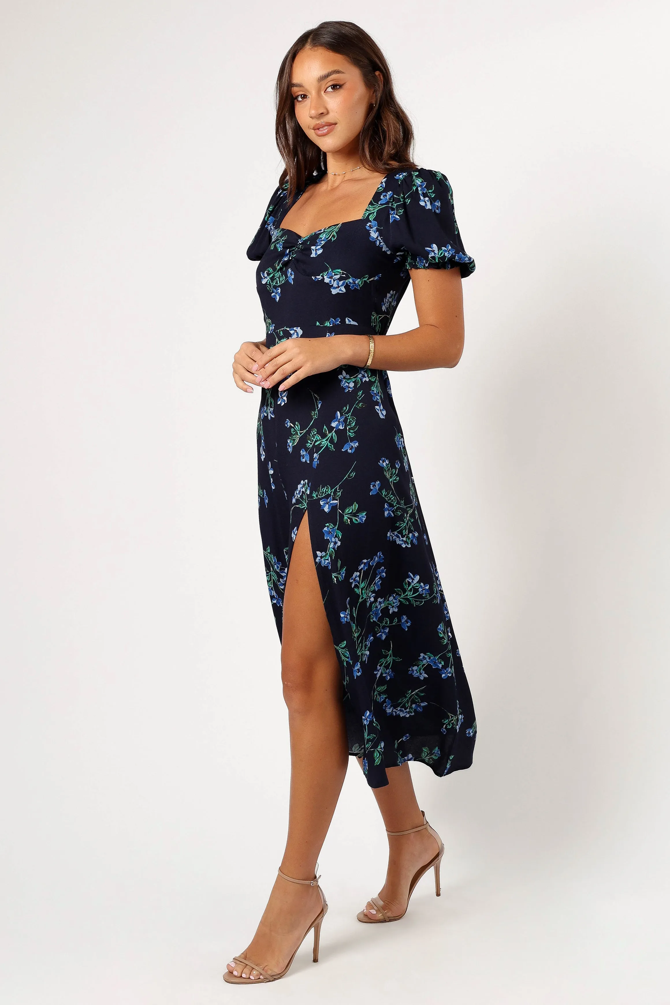 Hendrix Midi Dress - Midnight Blues sold by Petal & Pup product image thumbnail 3
