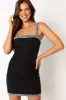 Kingsley Mini Dress - Black sold by Petal & Pup