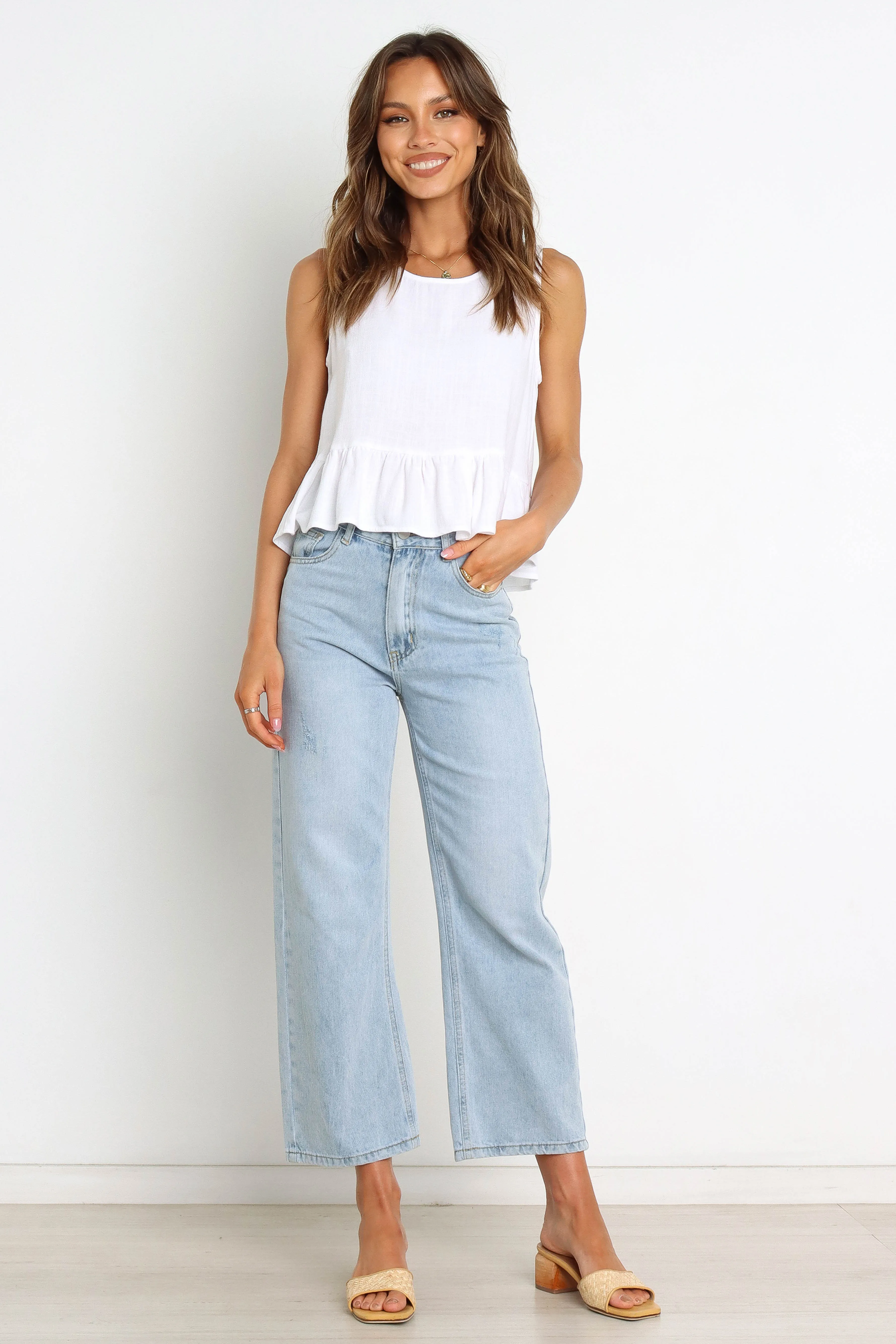 Acoustic Top - White sold by Petal & Pup product image thumbnail 2