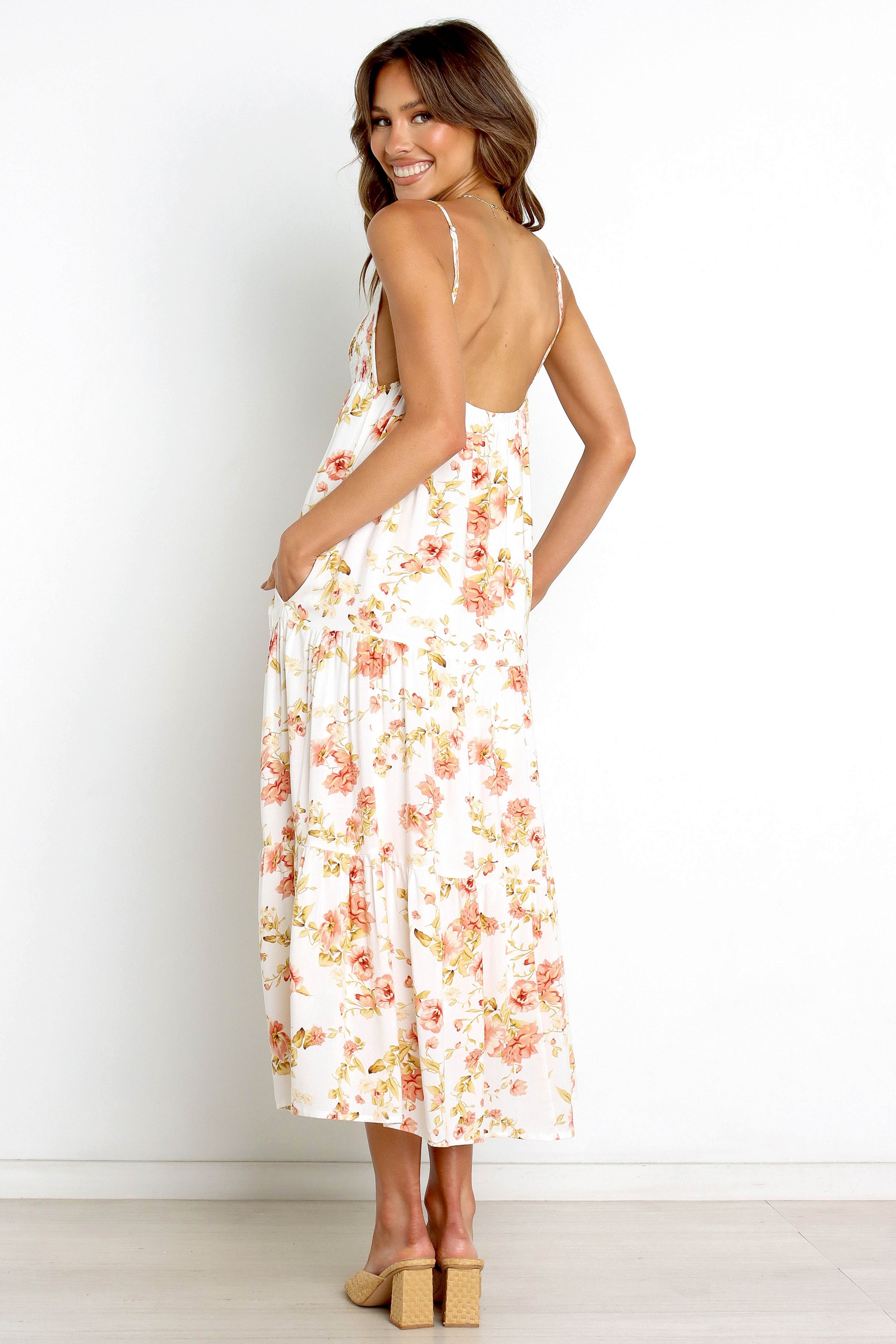 Amarlie Dress - White Floral sold by Petal & Pup product image thumbnail 7