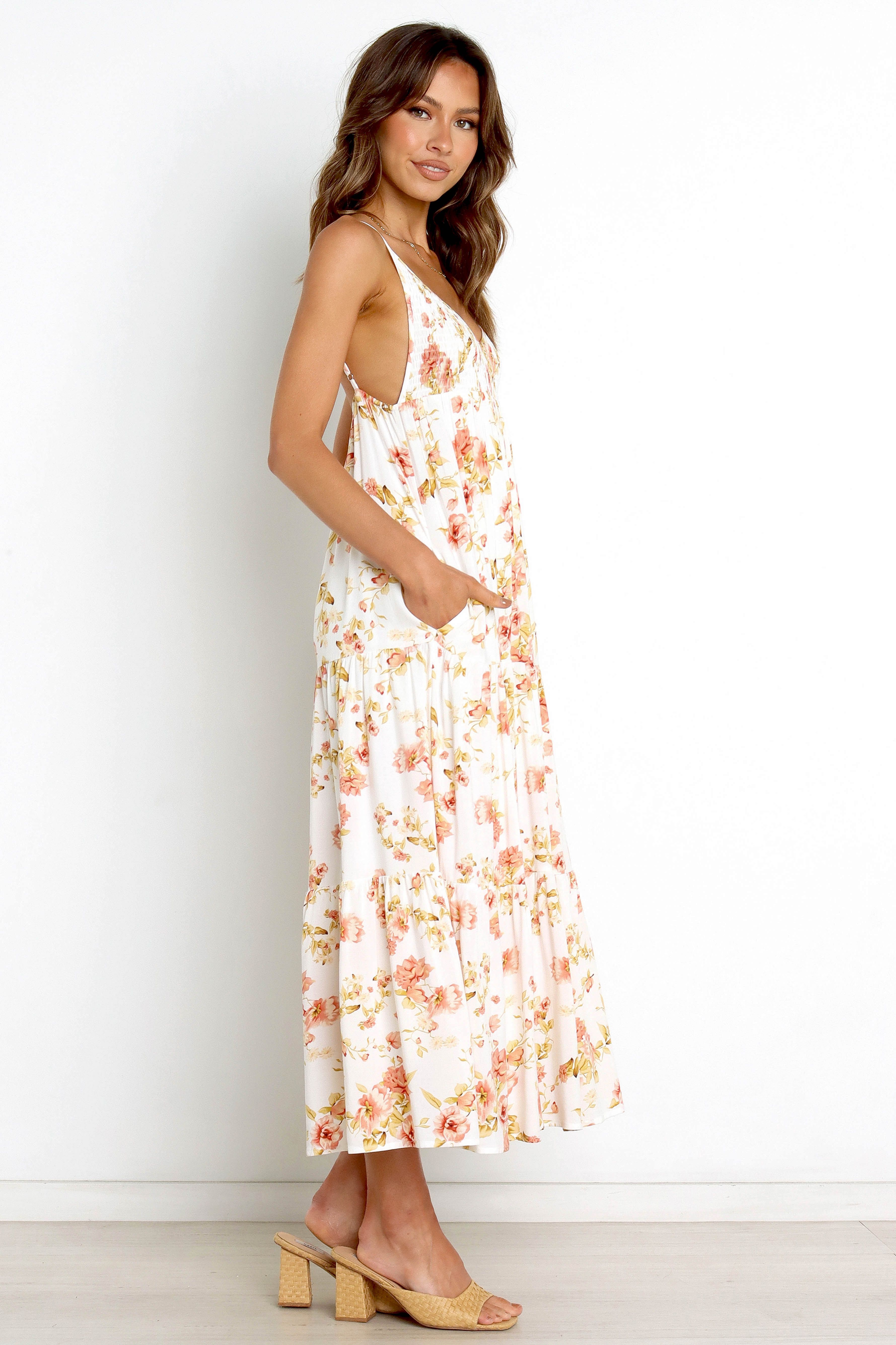 Amarlie Dress - White Floral sold by Petal & Pup product image thumbnail 9