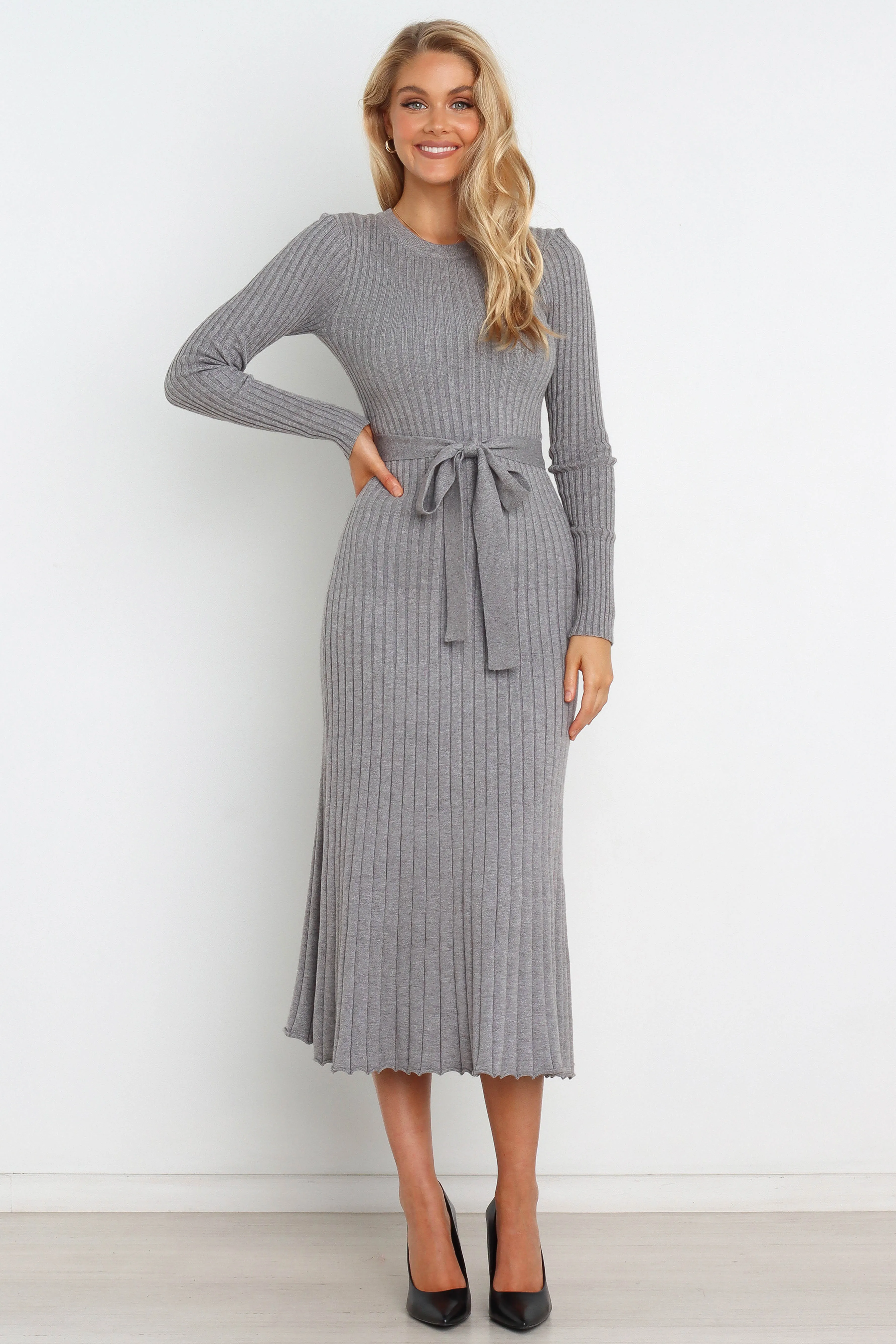 Rhianna Dress - Grey sold by Petal & Pup