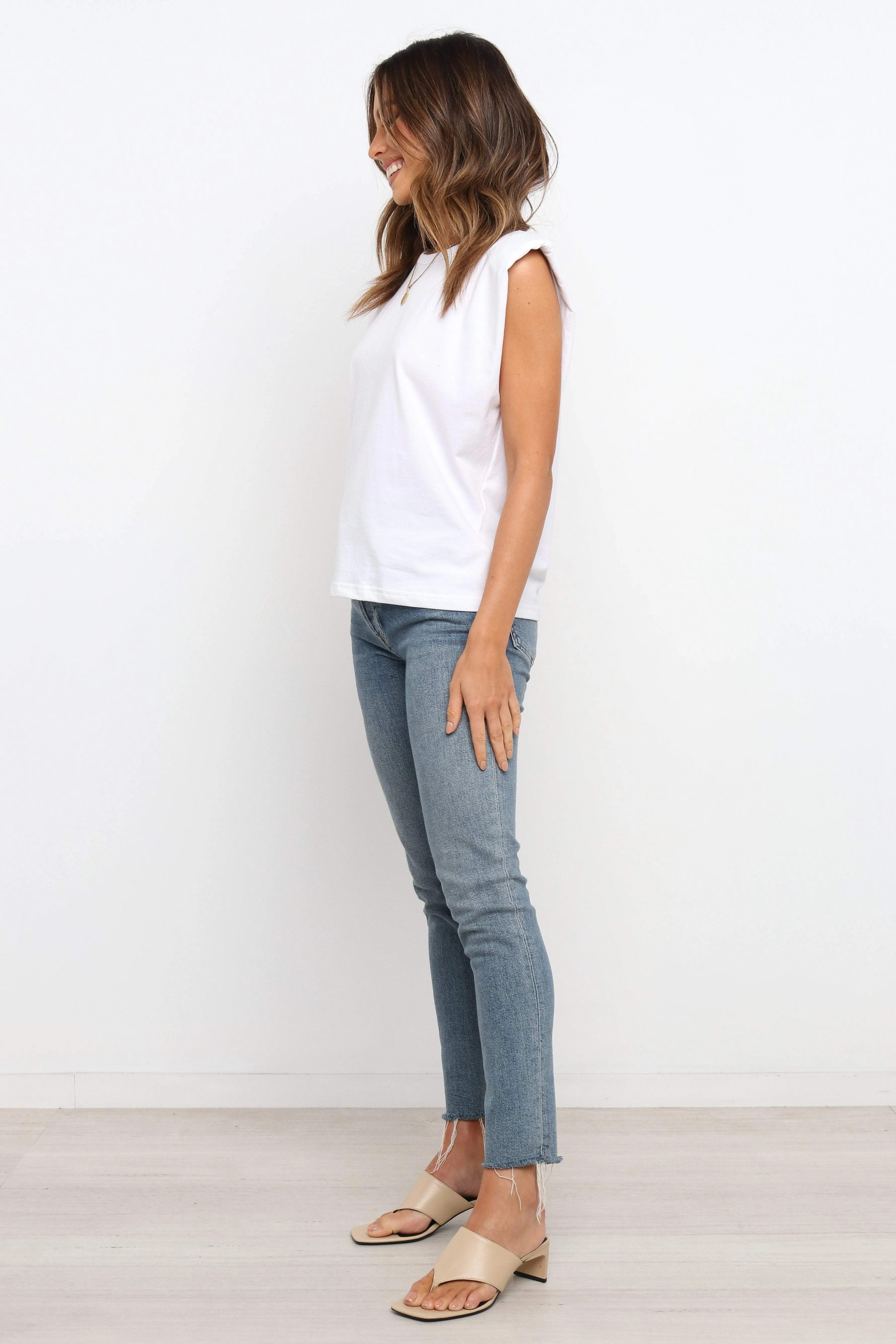 Sharp Top - White sold by Petal & Pup product image thumbnail 3