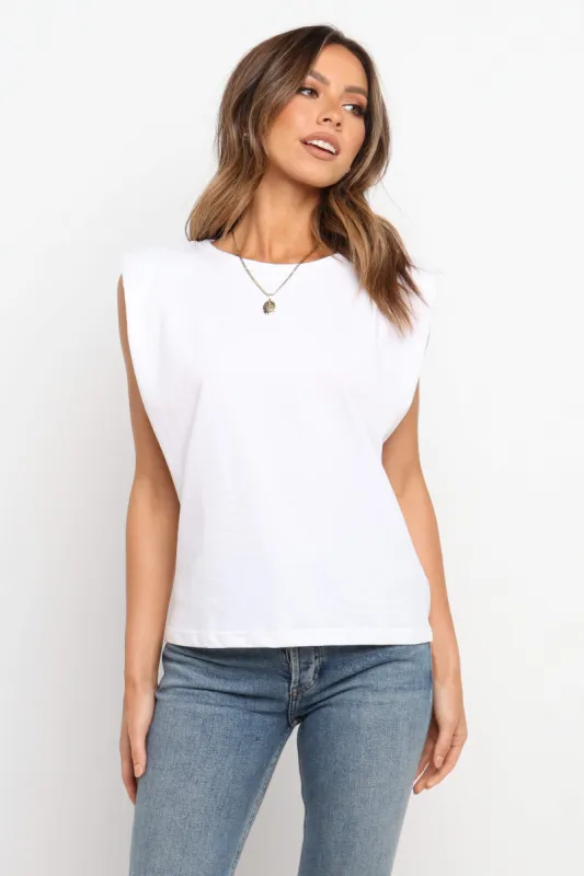 Sharp Top - White sold by Petal & Pup