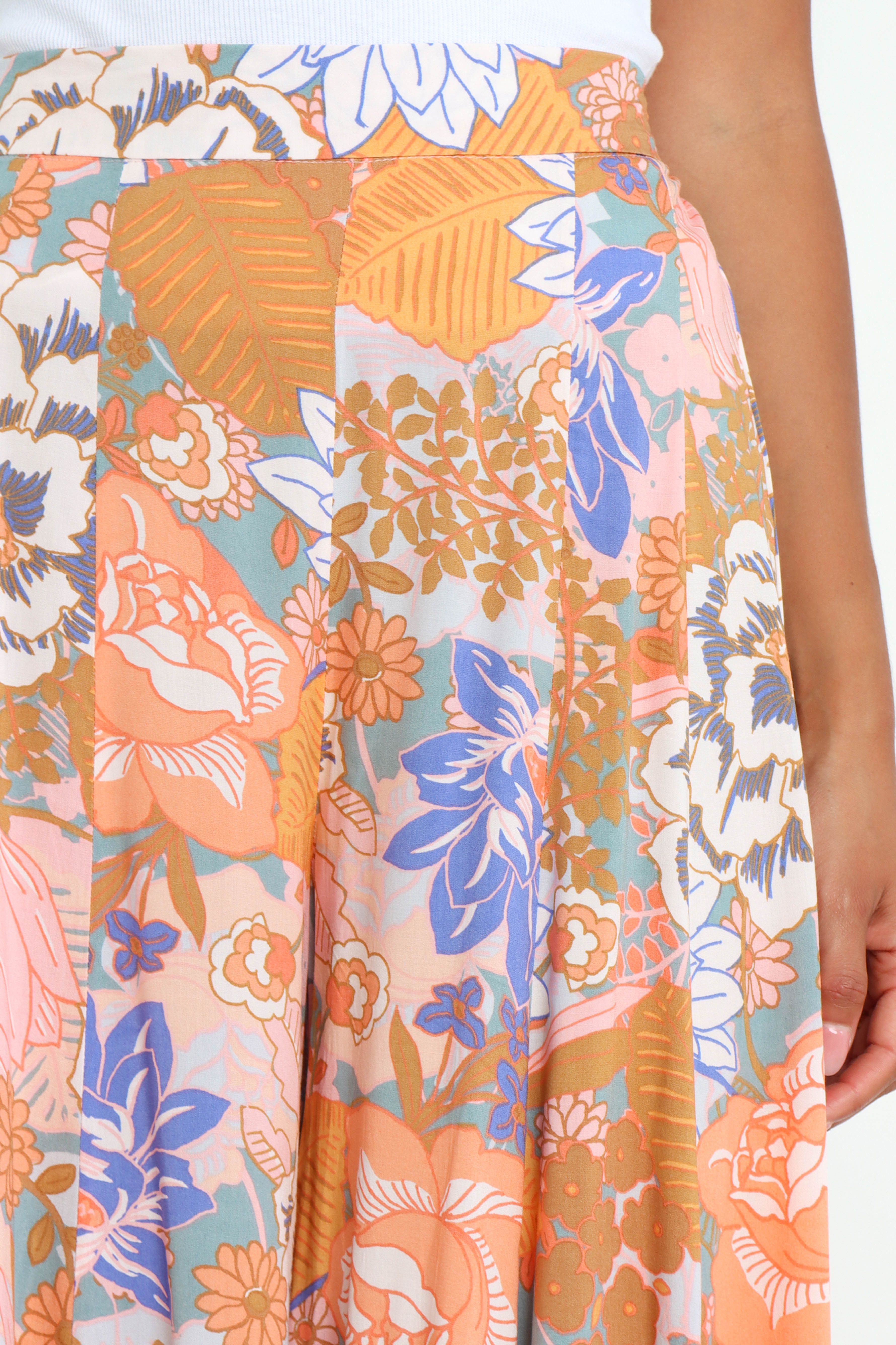 Bonney Pants - Orange Floral sold by Petal & Pup product image thumbnail 4