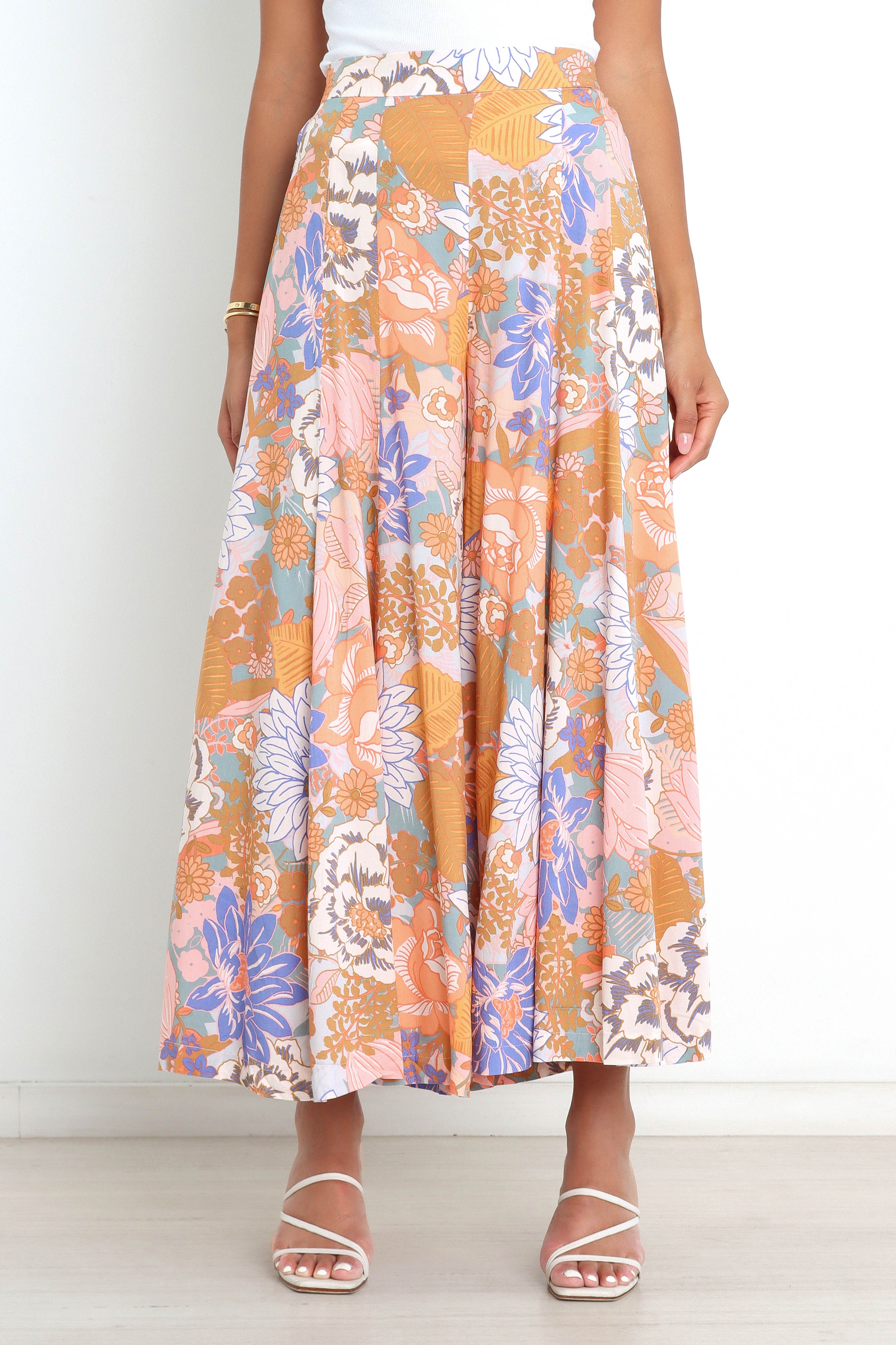 Bonney Pants - Orange Floral sold by Petal & Pup product image thumbnail 3