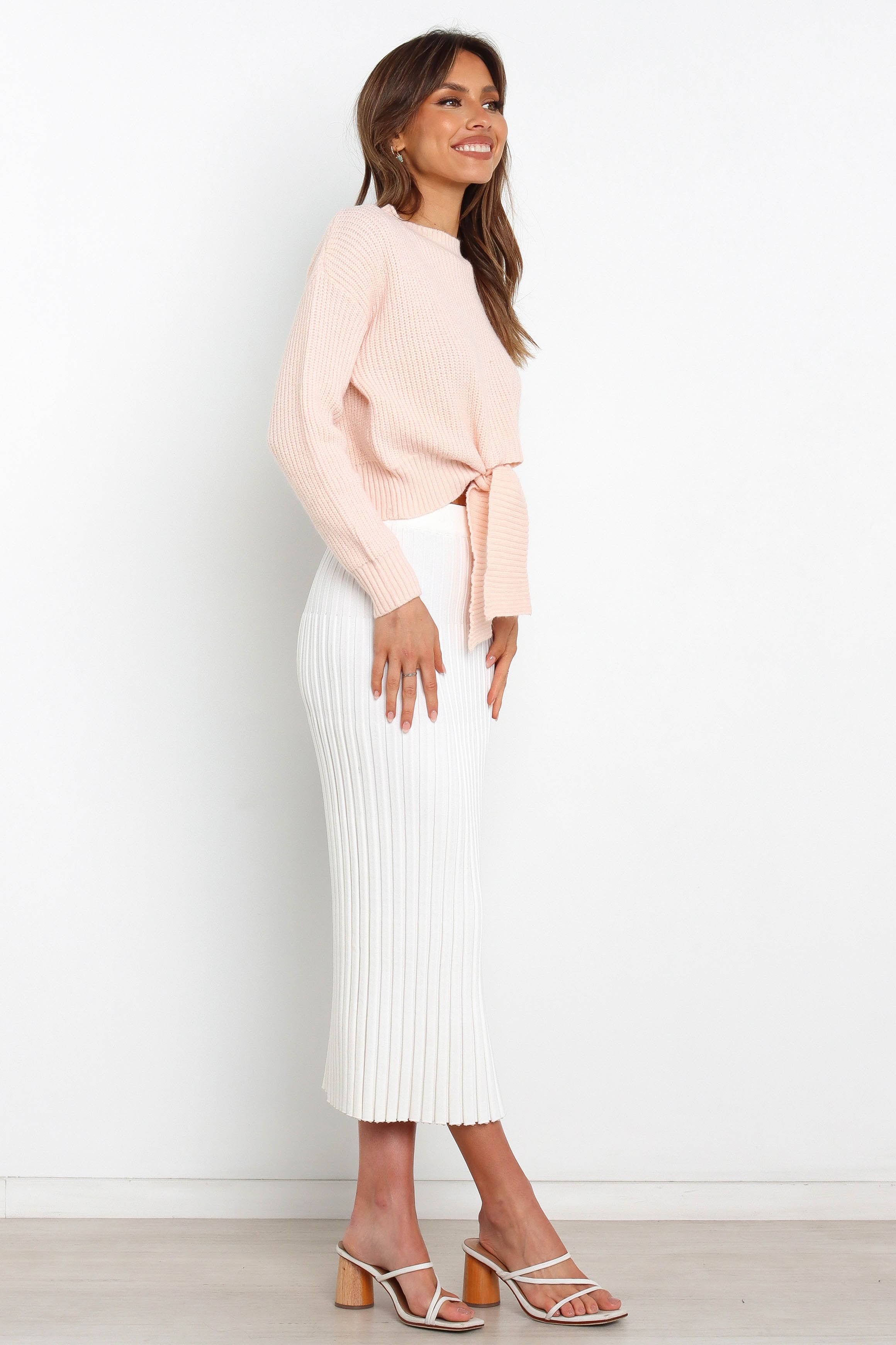 Koreen Knit Sweater - Blush sold by Petal & Pup product image thumbnail 4