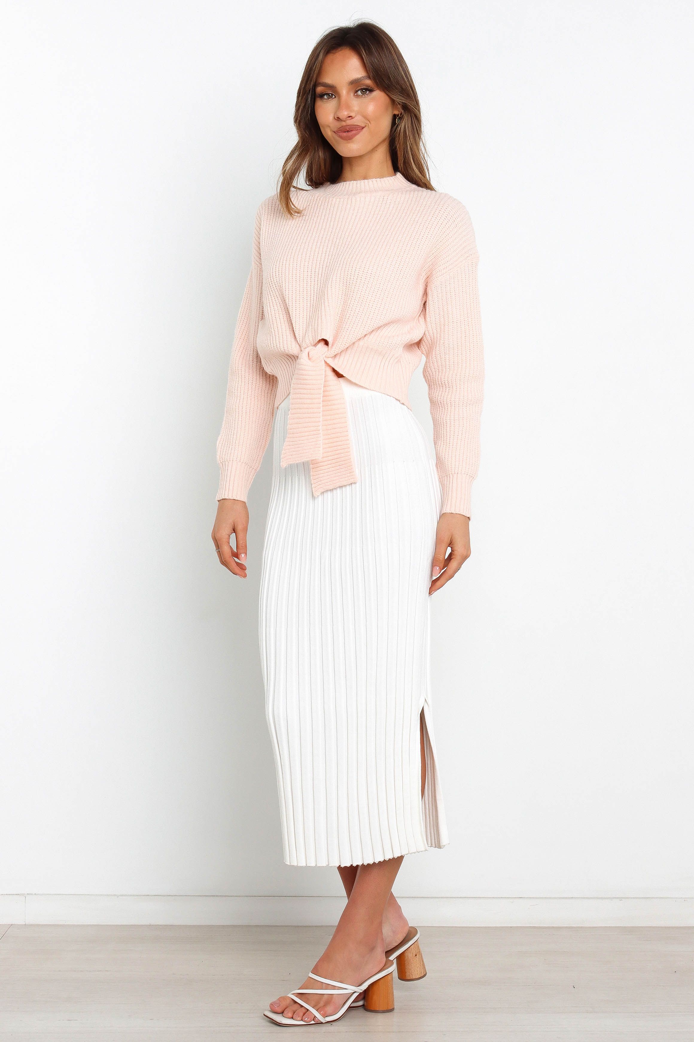 Koreen Knit Sweater - Blush sold by Petal & Pup product image thumbnail 5