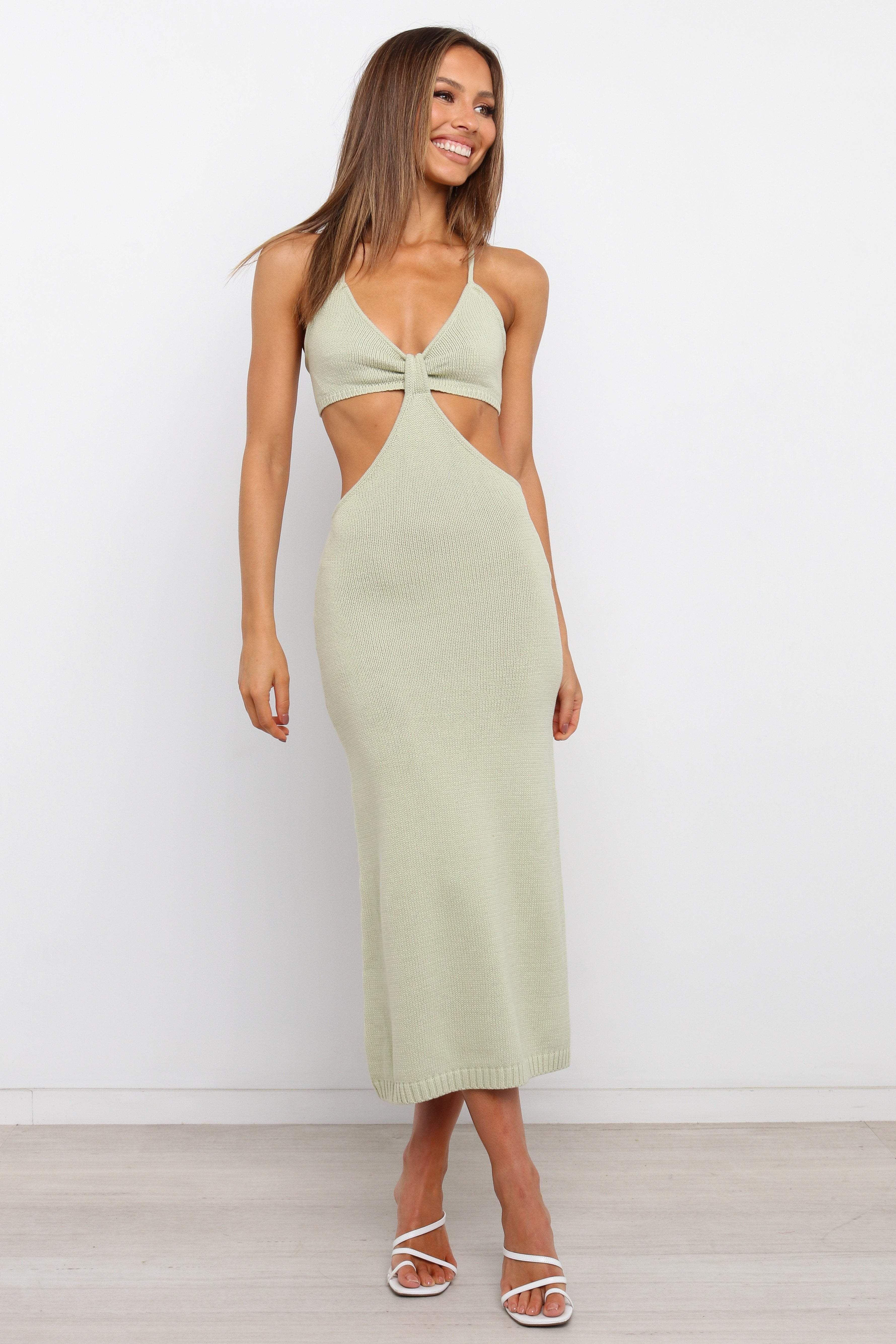 Hailey Dress - Green sold by Petal & Pup product image thumbnail 5