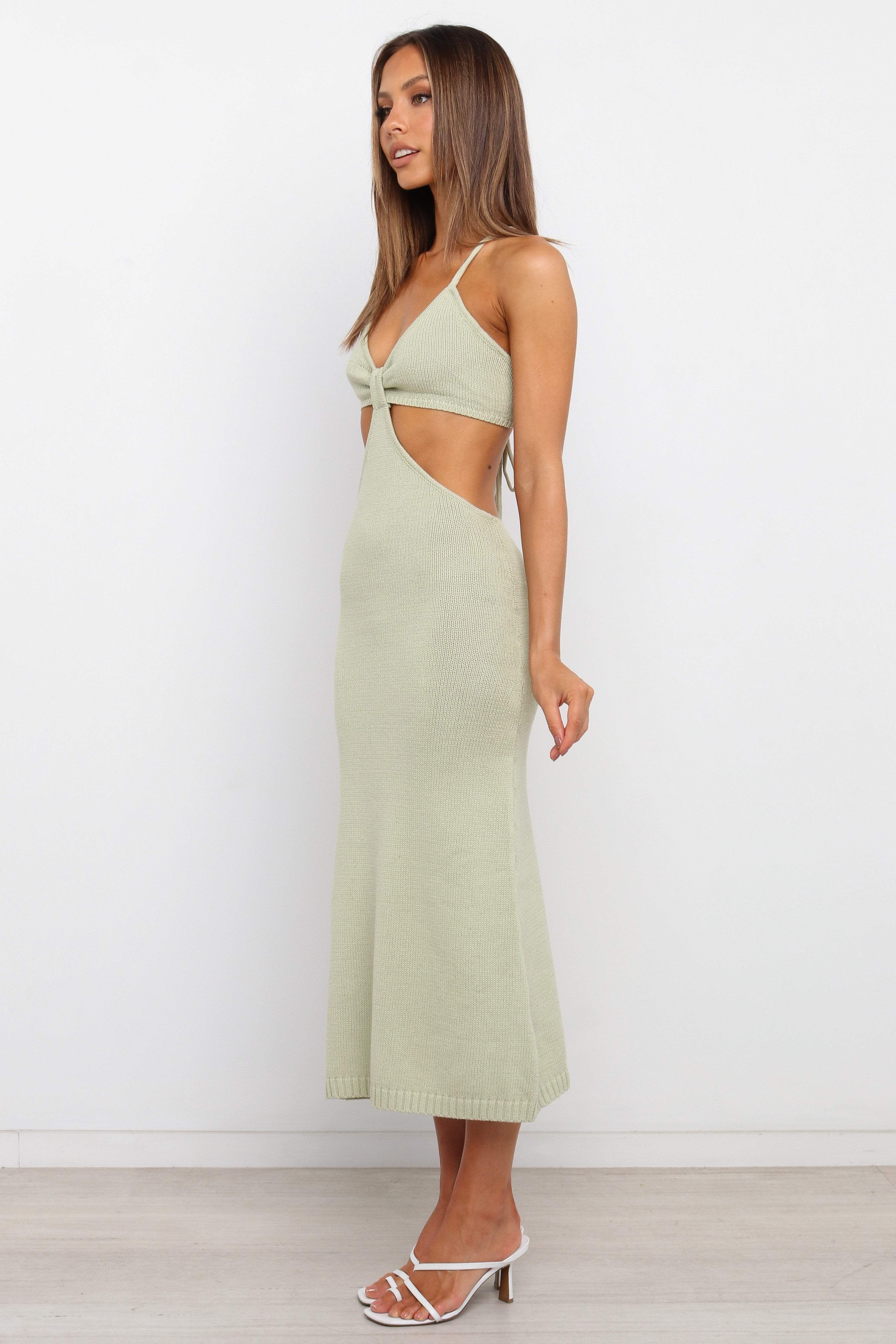 Hailey Dress - Green sold by Petal & Pup product image thumbnail 6