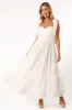 Fiora Maxi Dress - White sold by Petal & Pup
