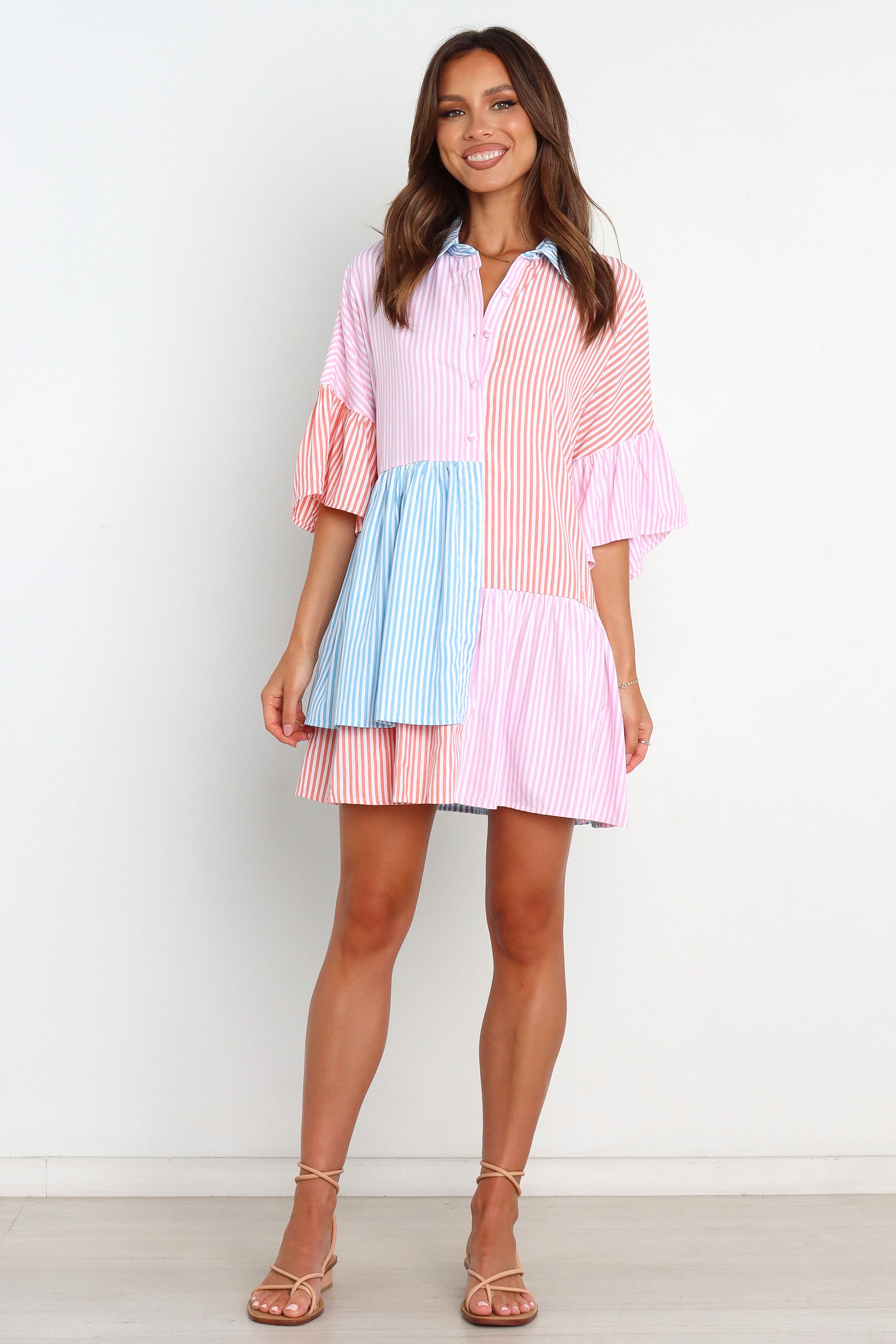 Roisin Dress - Stripe sold by Petal & Pup product image thumbnail 3