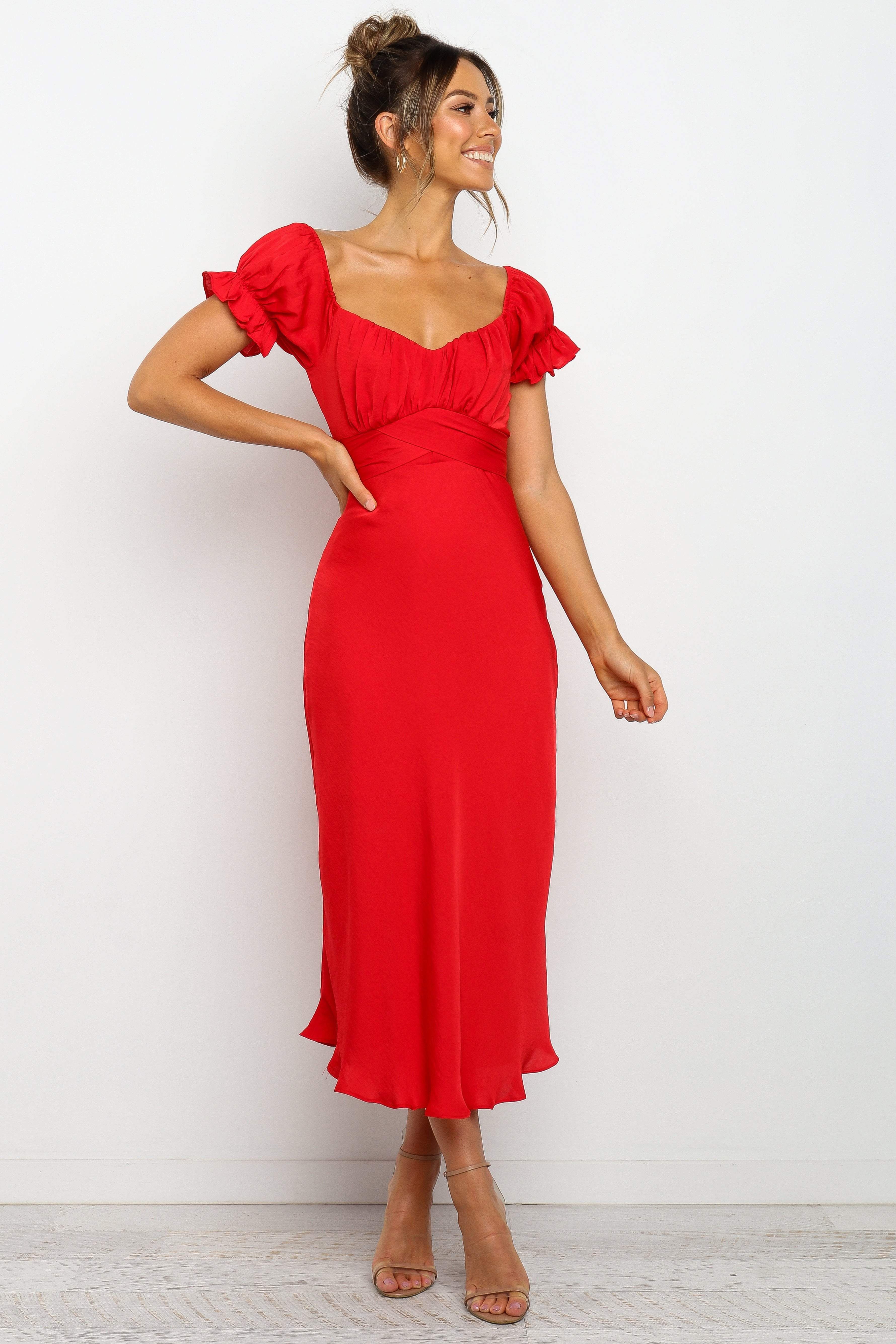 Oralie Dress - Red sold by Petal & Pup product image thumbnail 6