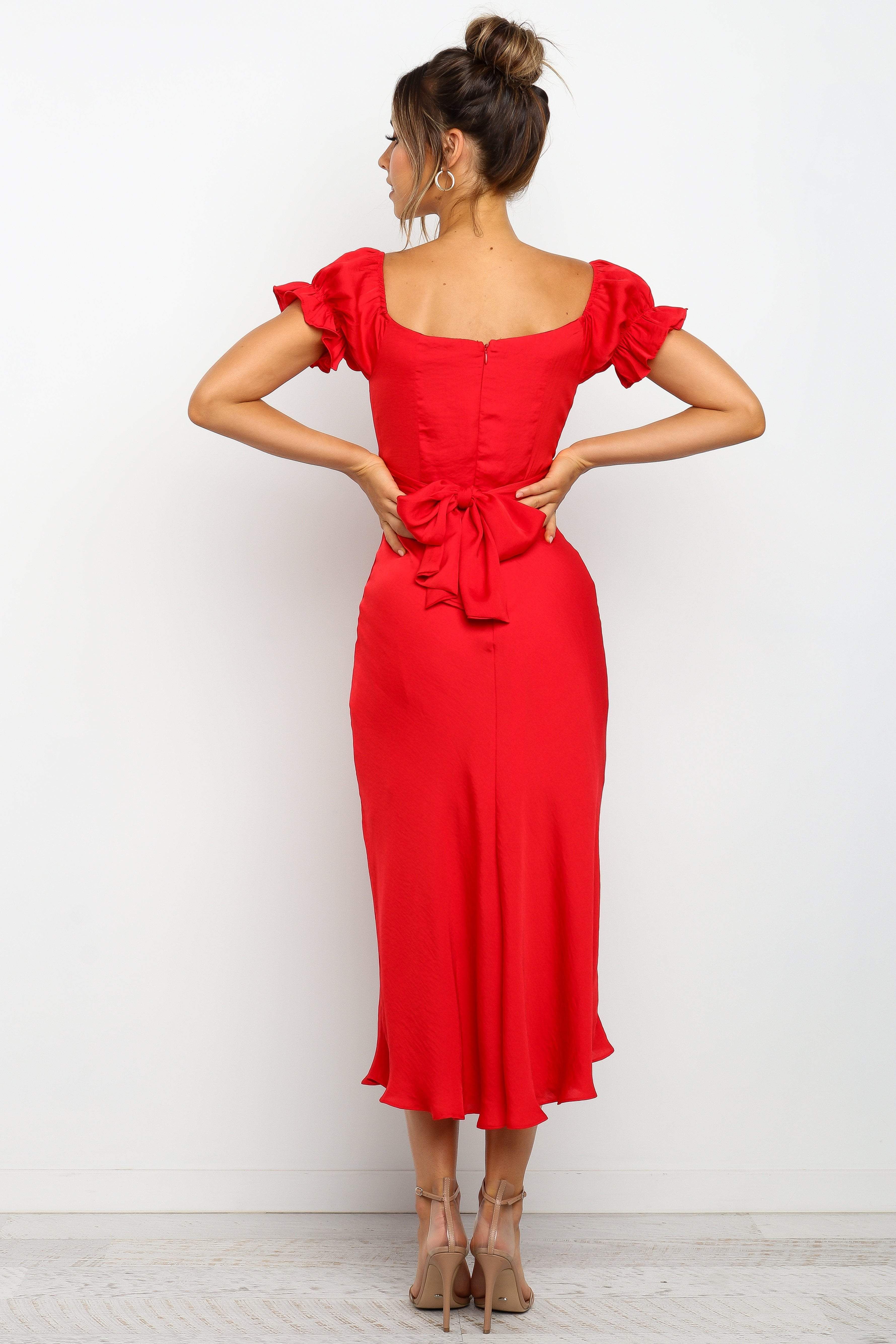 Oralie Dress - Red sold by Petal & Pup product image thumbnail 8
