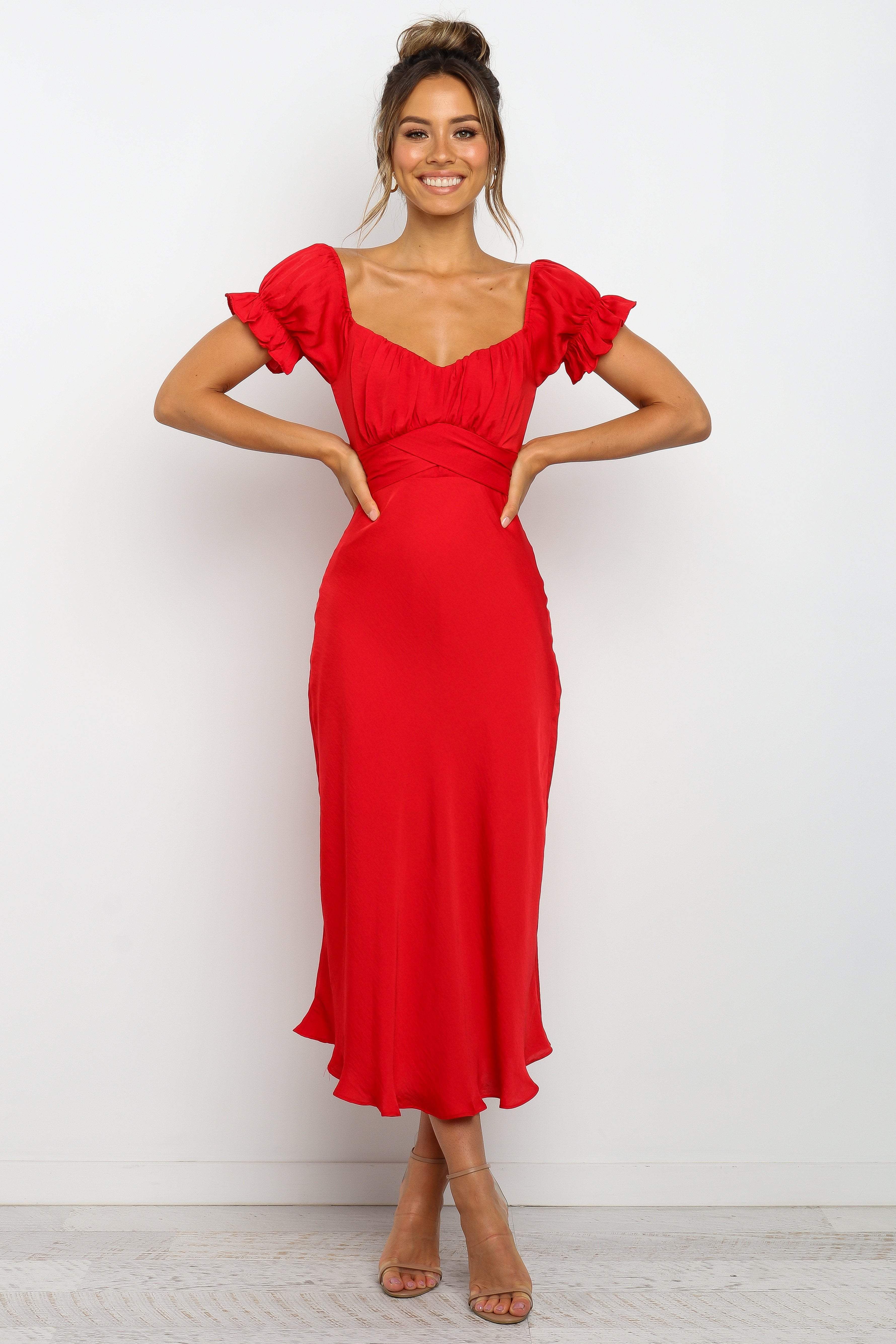 Oralie Dress - Red sold by Petal & Pup product image thumbnail 5